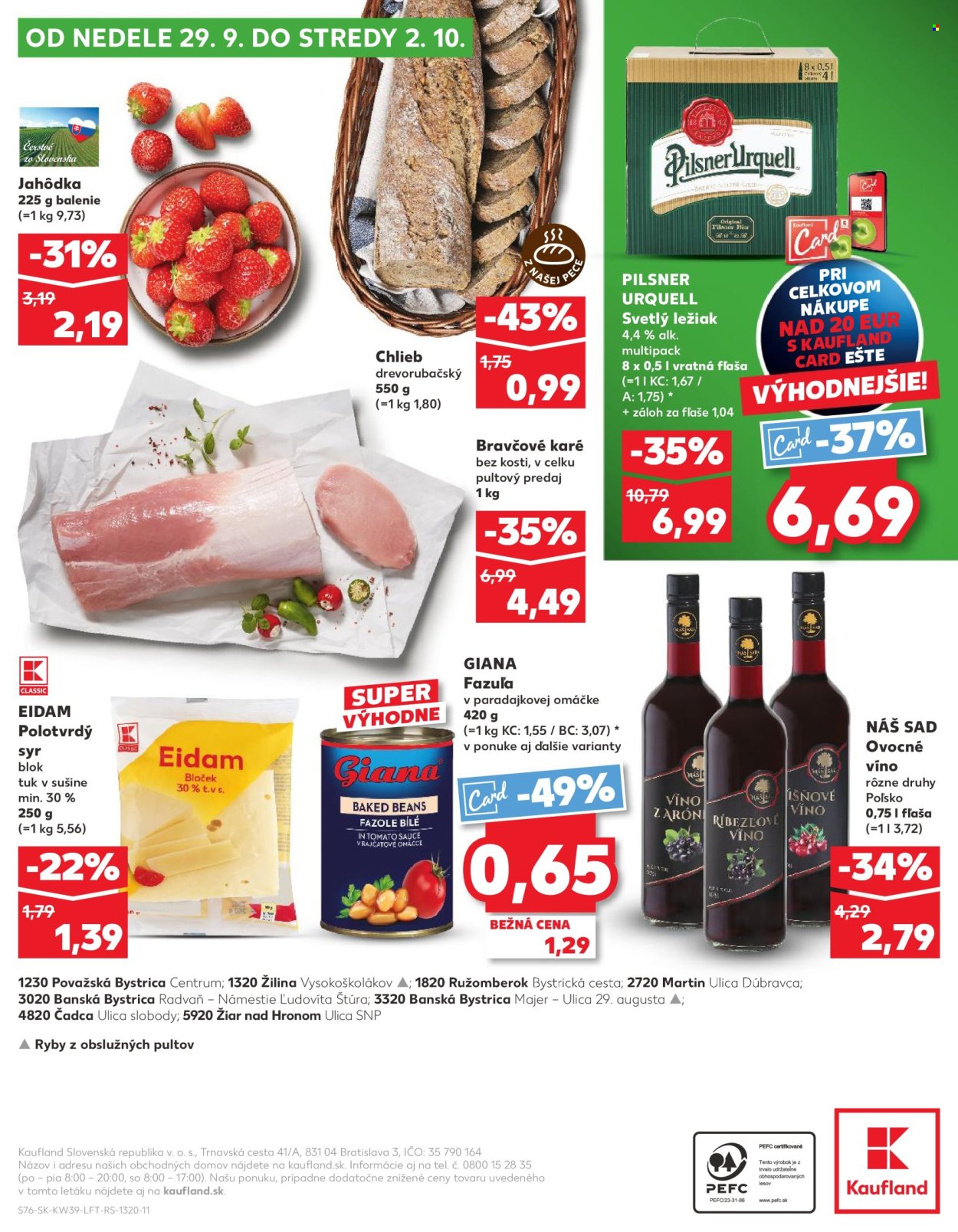 Leták Kaufland - 26.9.2024 - 2.10.2024. Strana 76