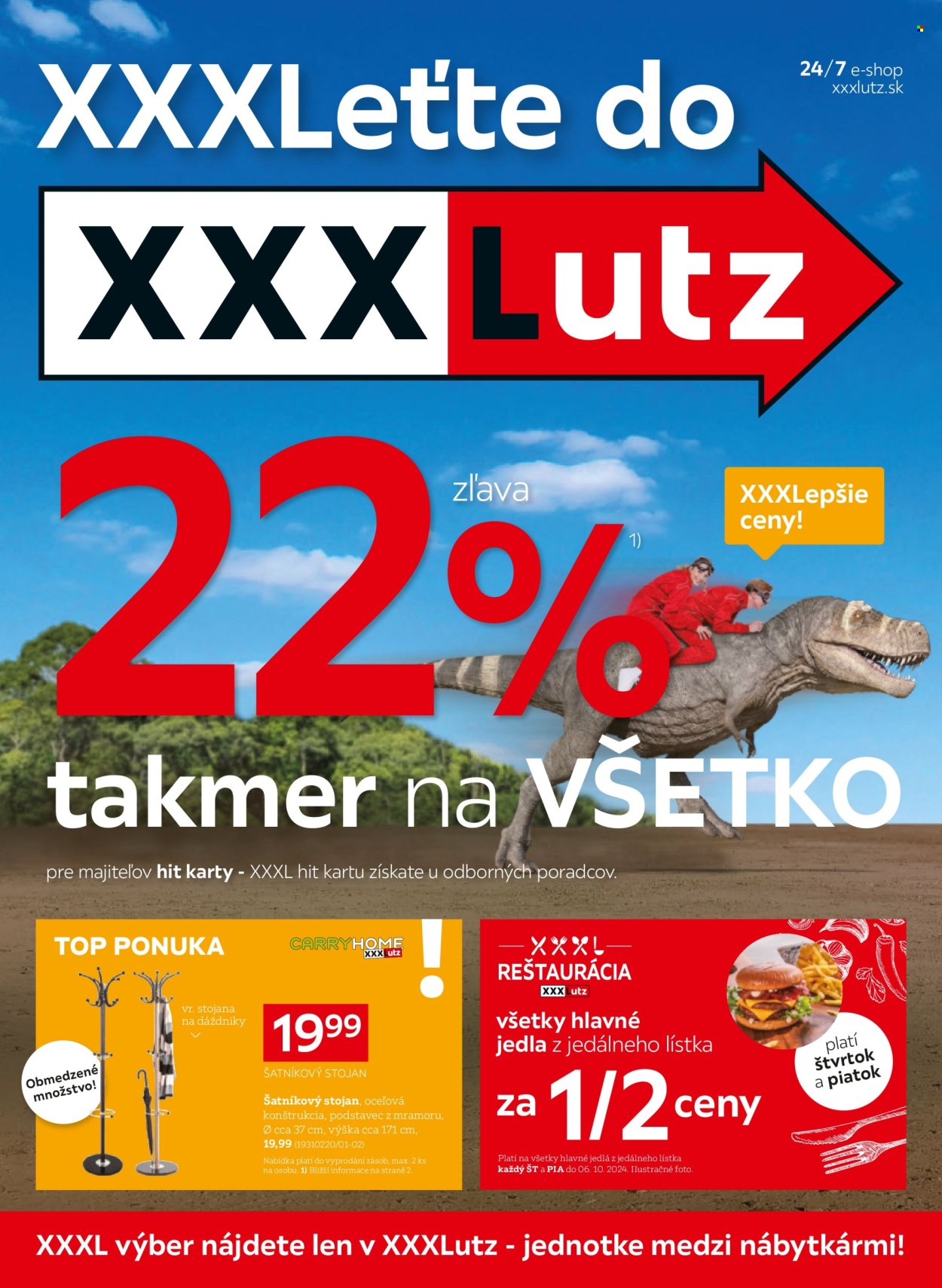 Leták XXXLutz - 23.9.2024 - 6.10.2024. Strana 1