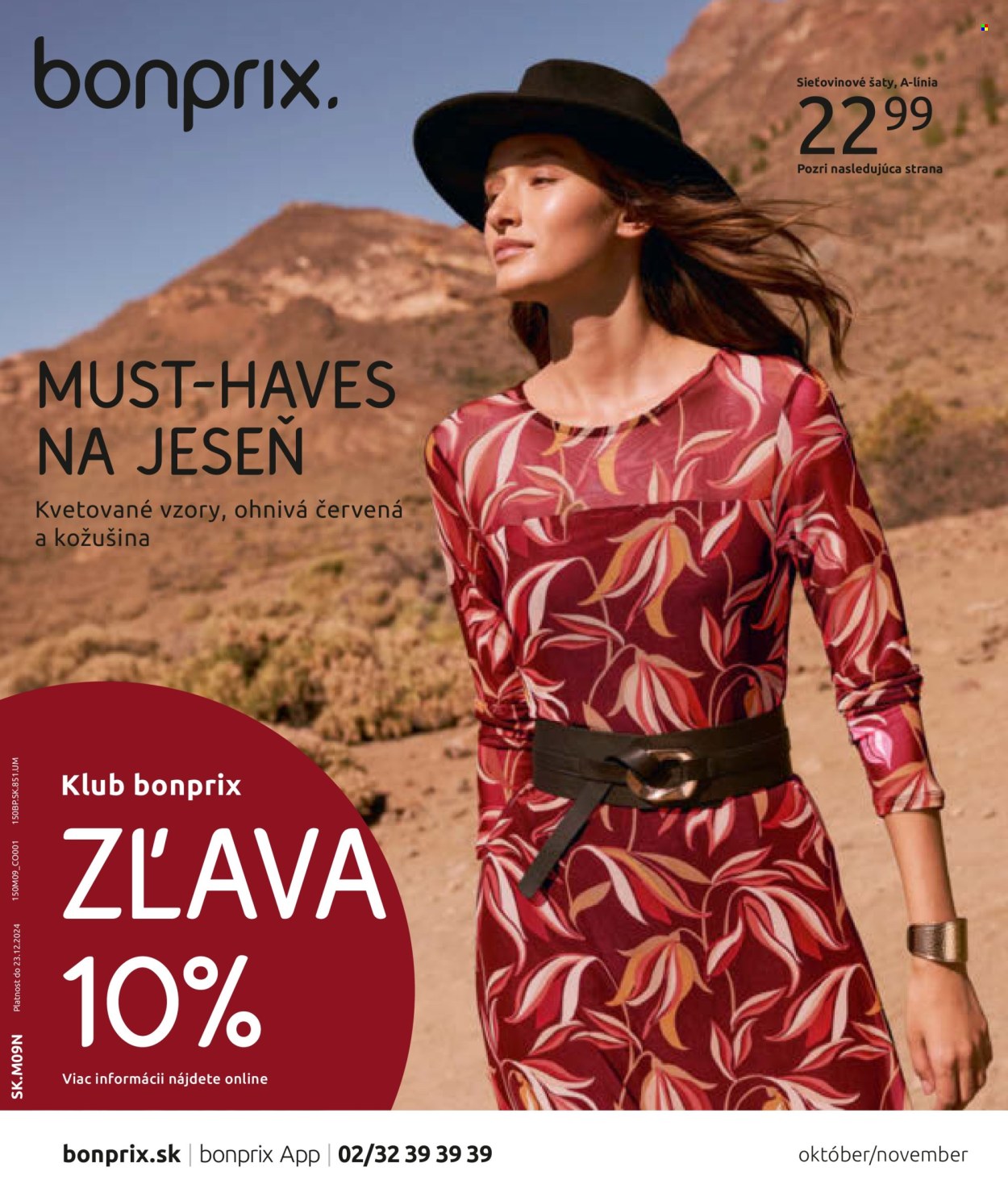 Leták Bonprix - 25.9.2024 - 23.12.2024. Strana 1