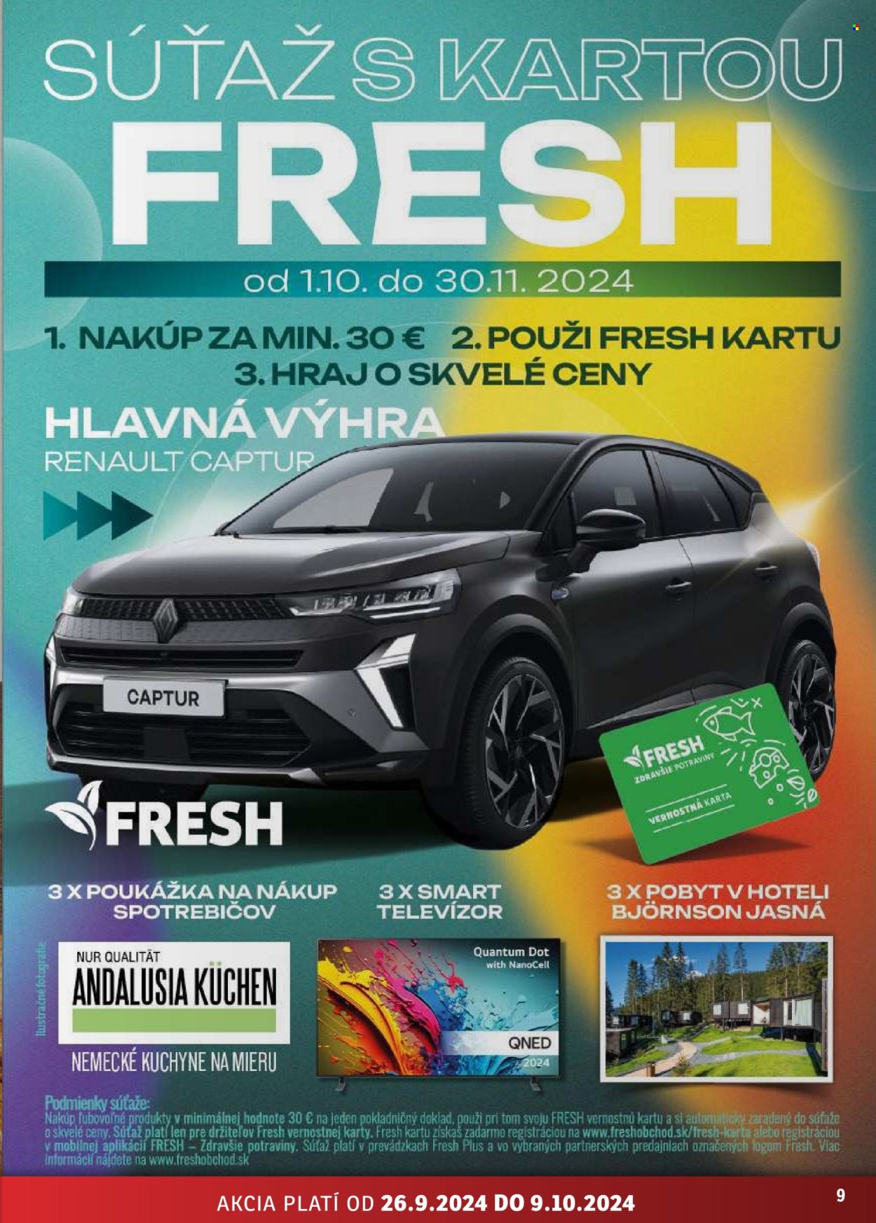 Leták FRESH - 26.9.2024 - 9.10.2024. Strana 9