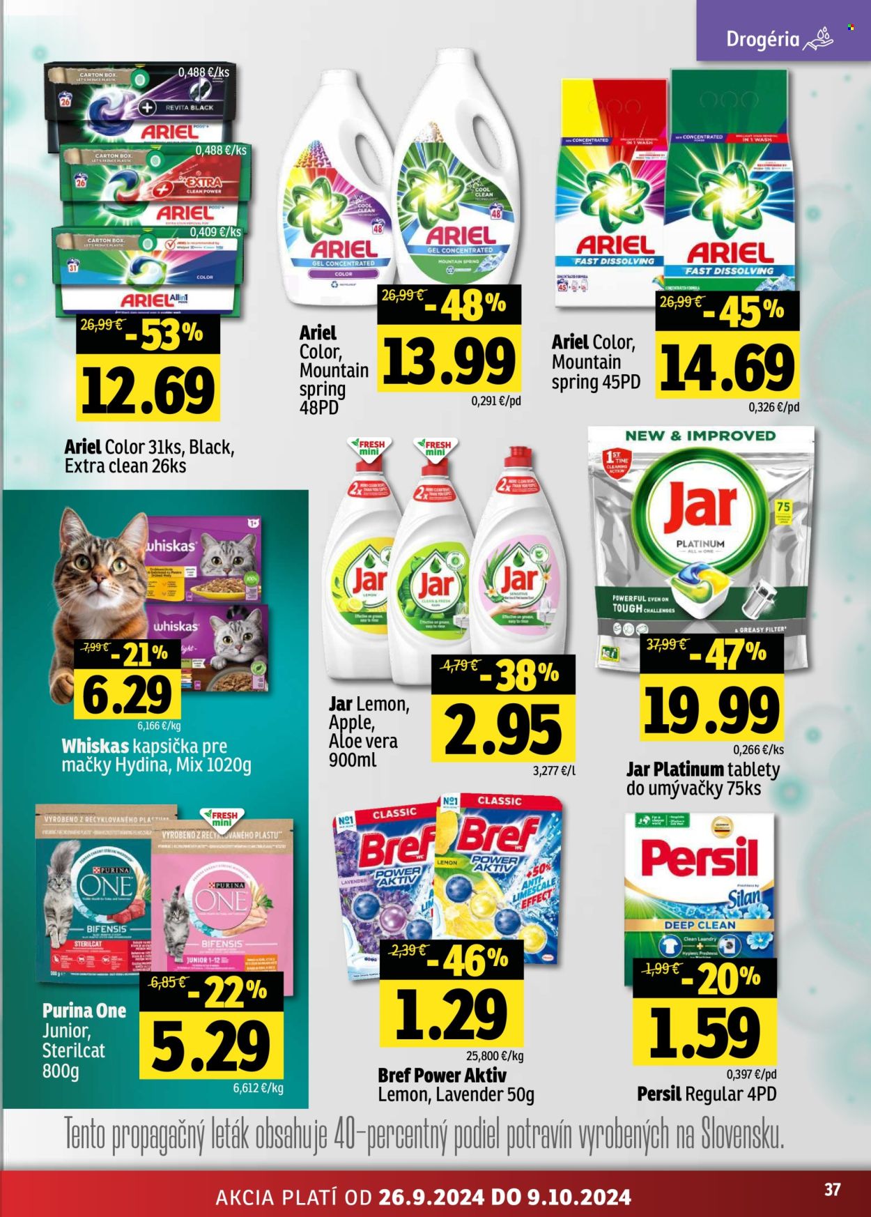 Leták FRESH - 26.9.2024 - 9.10.2024. Strana 37