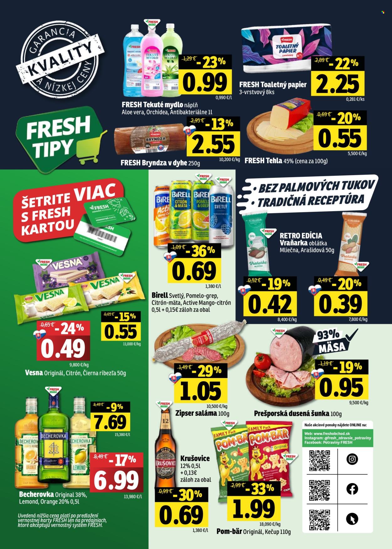 Leták FRESH - 26.9.2024 - 9.10.2024. Strana 38