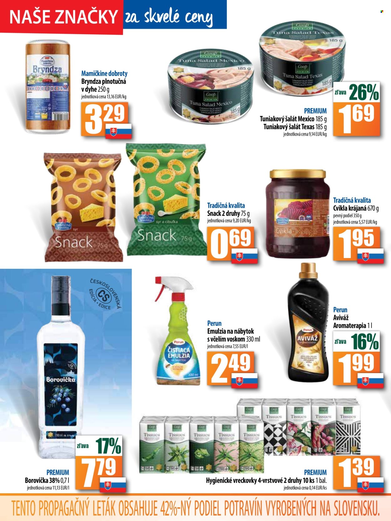 Leták COOP Jednota - 26.9.2024 - 2.10.2024. Strana 12