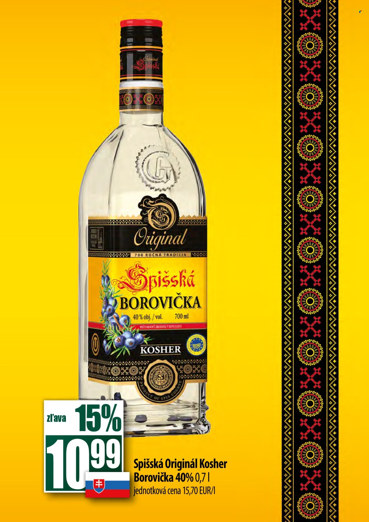 Leták COOP Jednota - 26.9.2024 - 2.10.2024. Strana 15