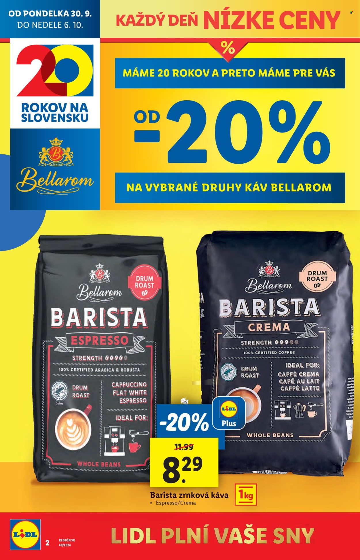 Leták Lidl - 30.9.2024 - 6.10.2024. Strana 4