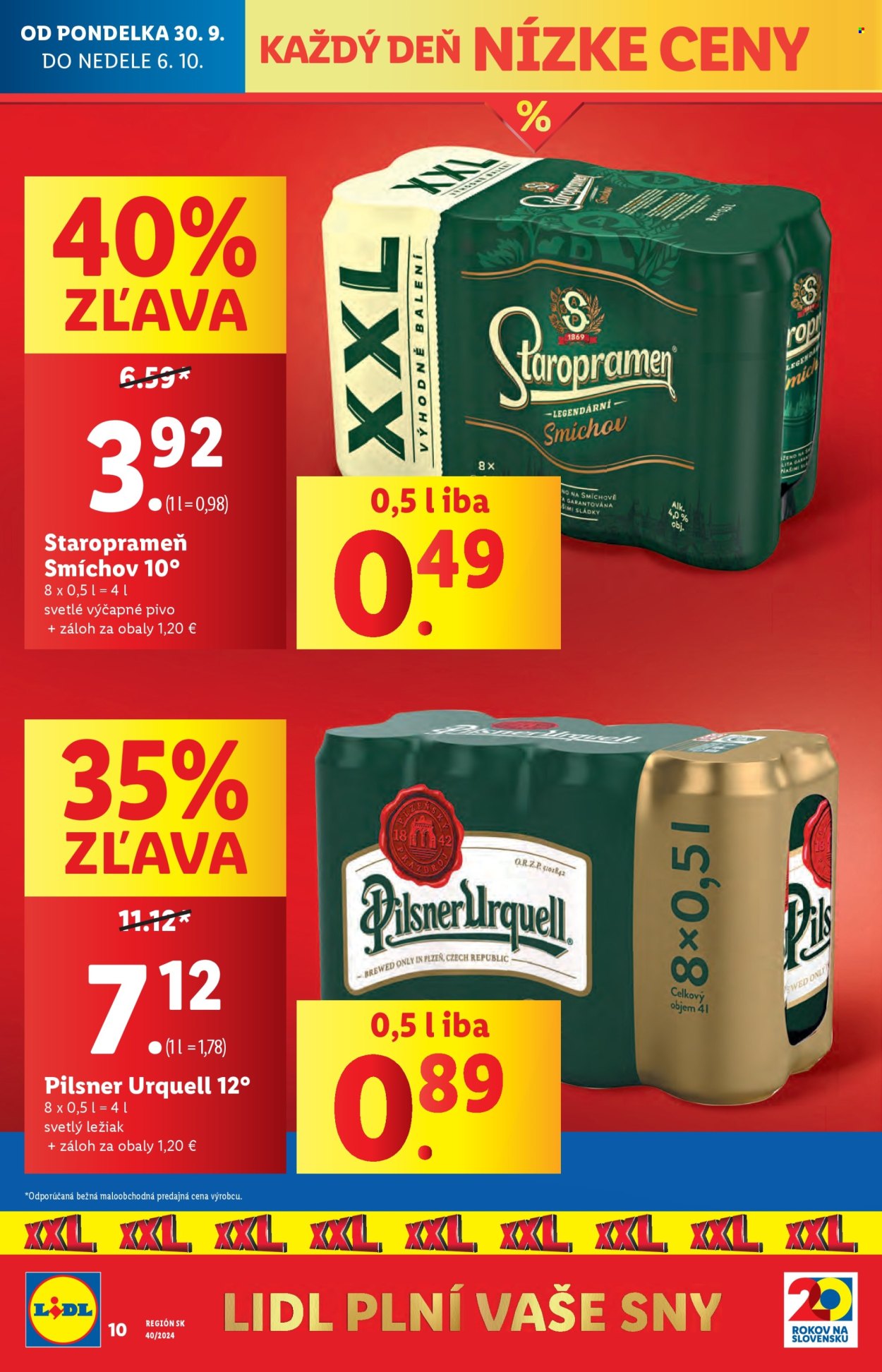 Leták Lidl - 30.9.2024 - 6.10.2024. Strana 12