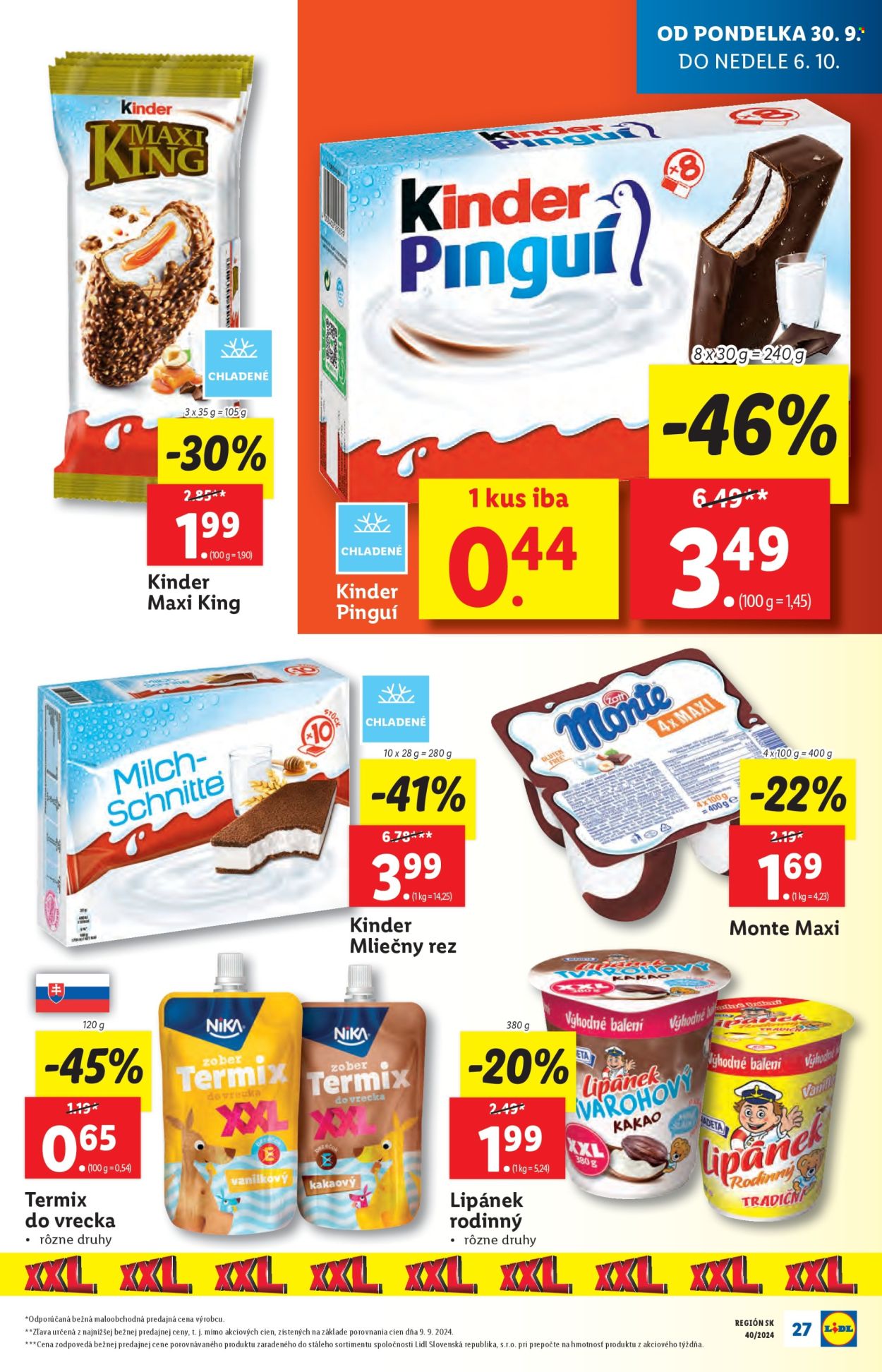Leták Lidl - 30.9.2024 - 6.10.2024. Strana 33