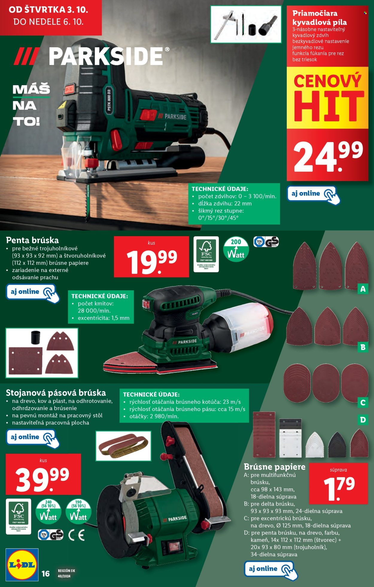 Leták Lidl - 30.9.2024 - 6.10.2024. Strana 68
