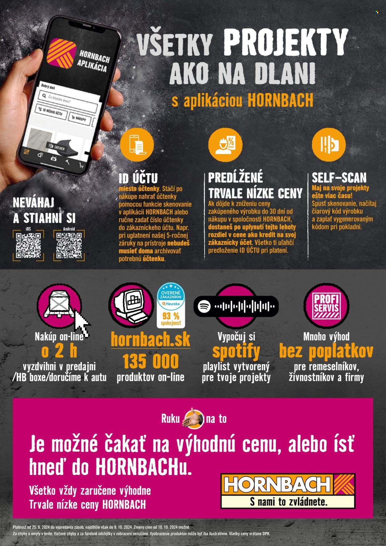 Leták Hornbach - 25.9.2024 - 9.10.2024. Strana 8