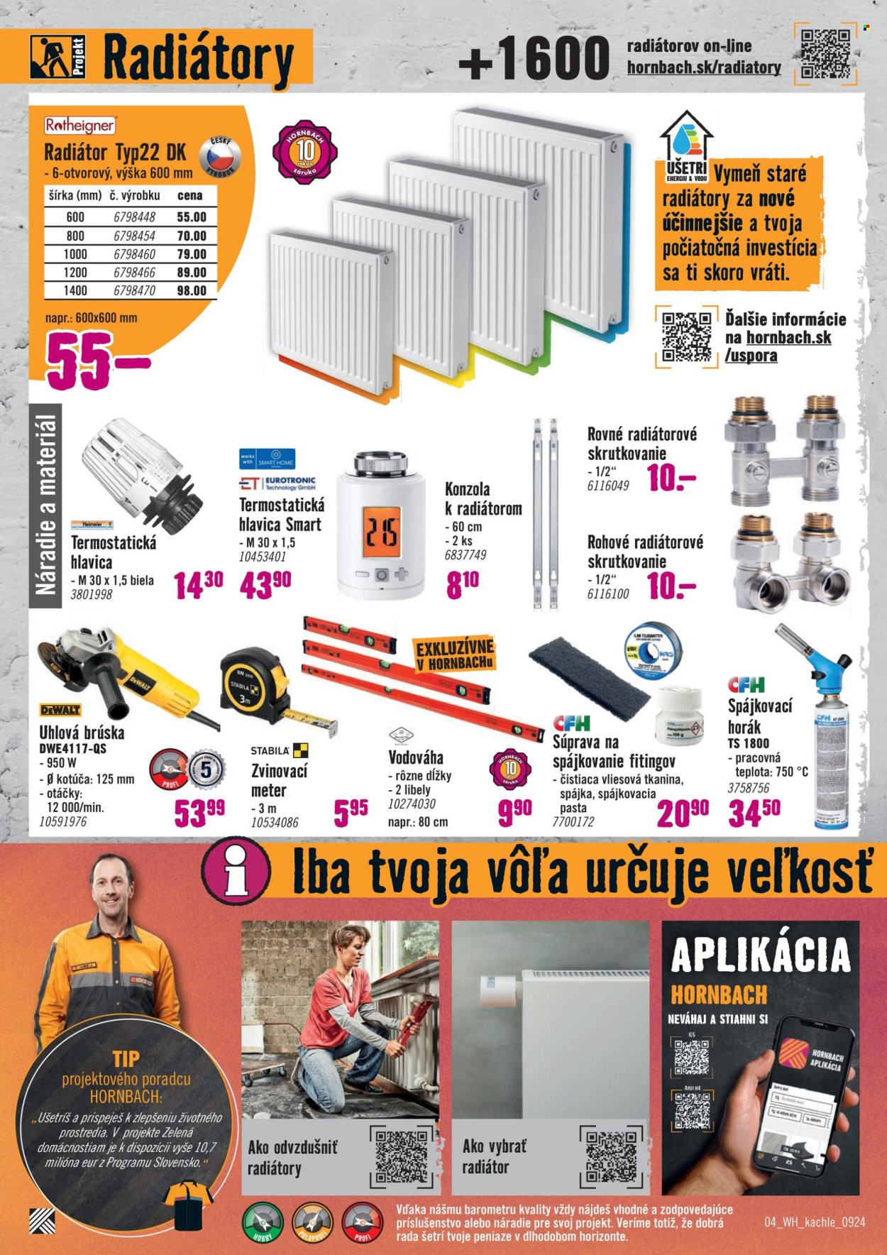 Leták Hornbach - 18.9.2024 - 2.10.2024. Strana 4