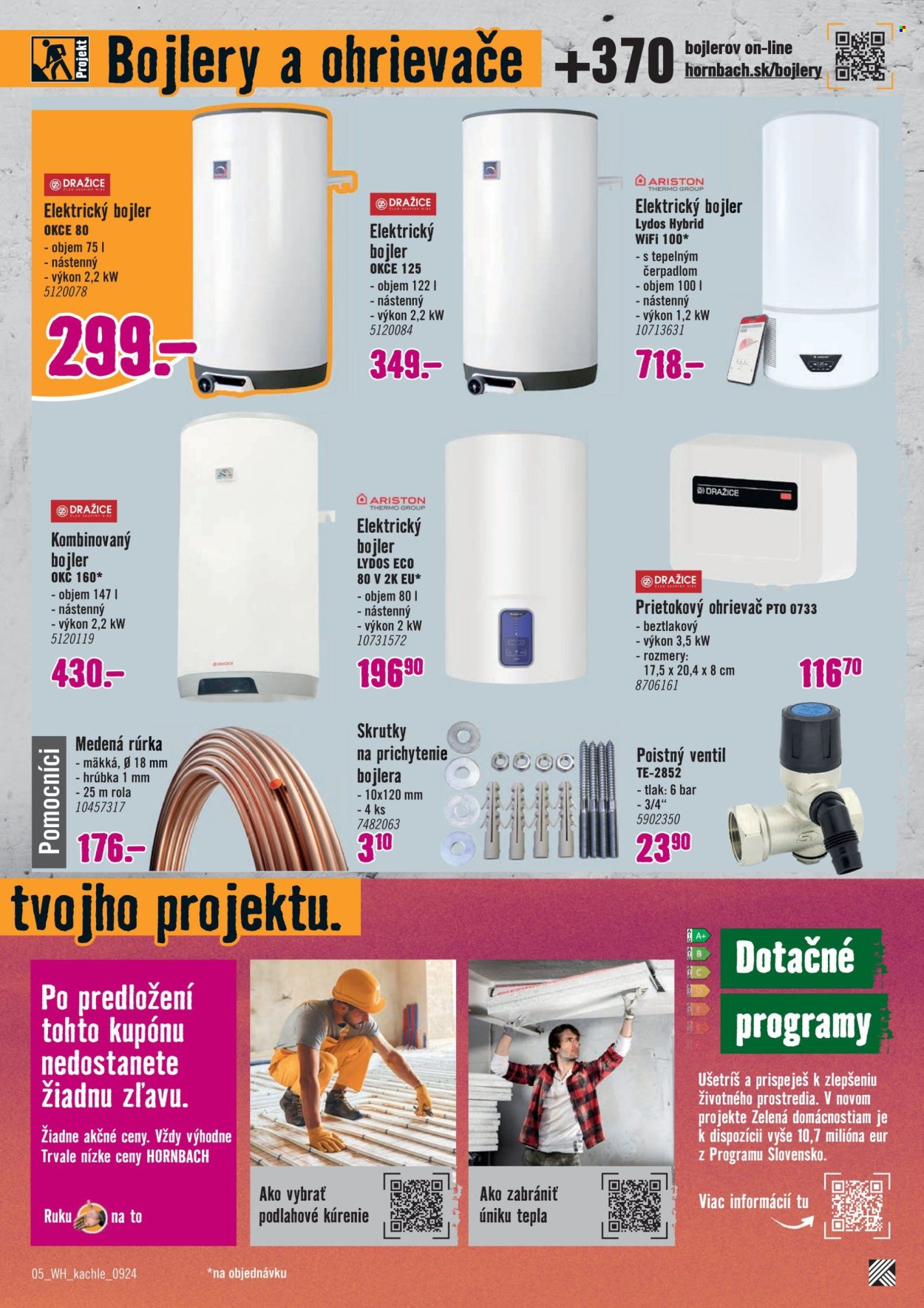 Leták Hornbach - 18.9.2024 - 2.10.2024. Strana 5