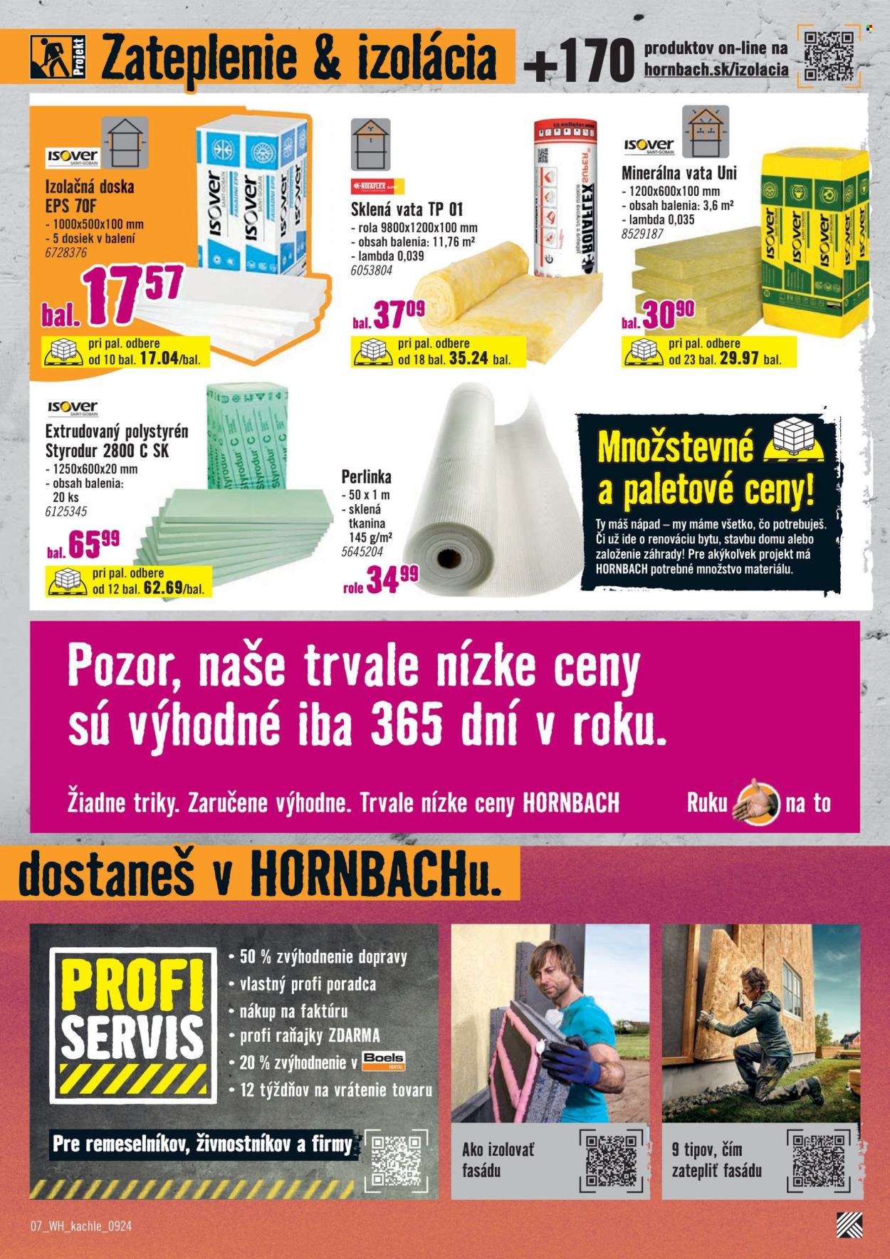 Leták Hornbach - 18.9.2024 - 2.10.2024. Strana 7