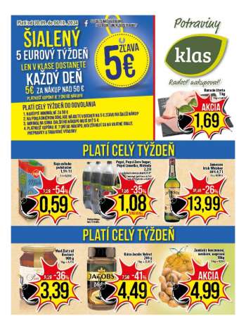 Leták Klas - 30.9.2024 - 6.10.2024.