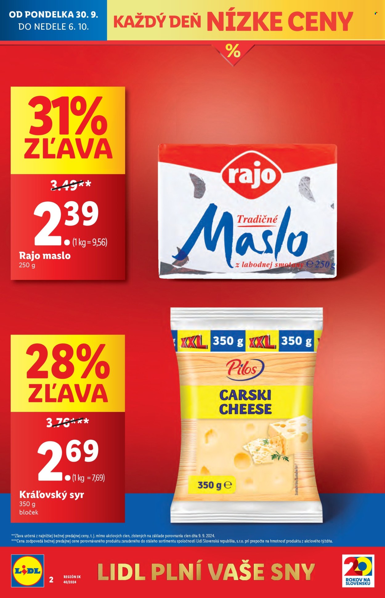 Leták Lidl - 3.10.2024 - 6.10.2024. Strana 4