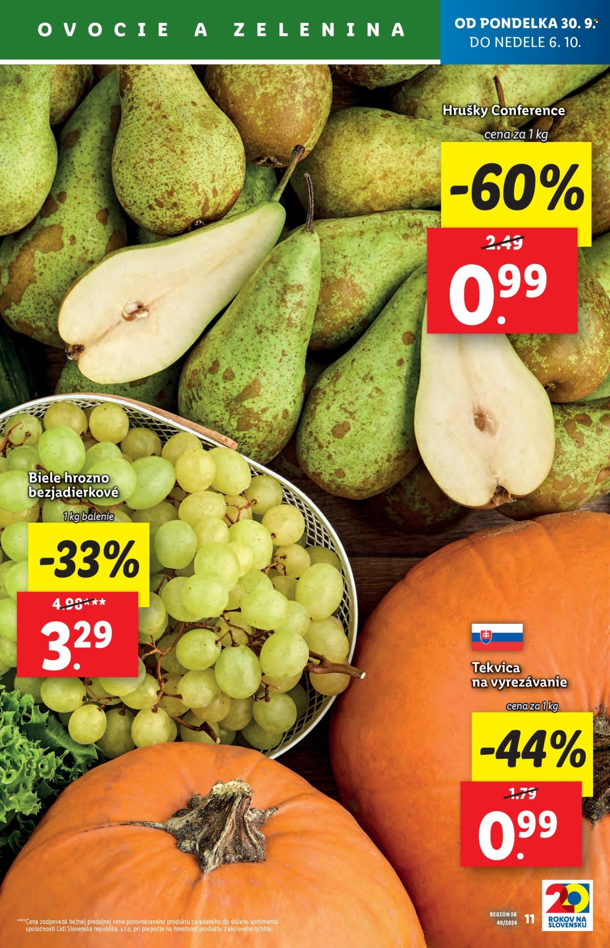 Leták Lidl - 3.10.2024 - 6.10.2024. Strana 15