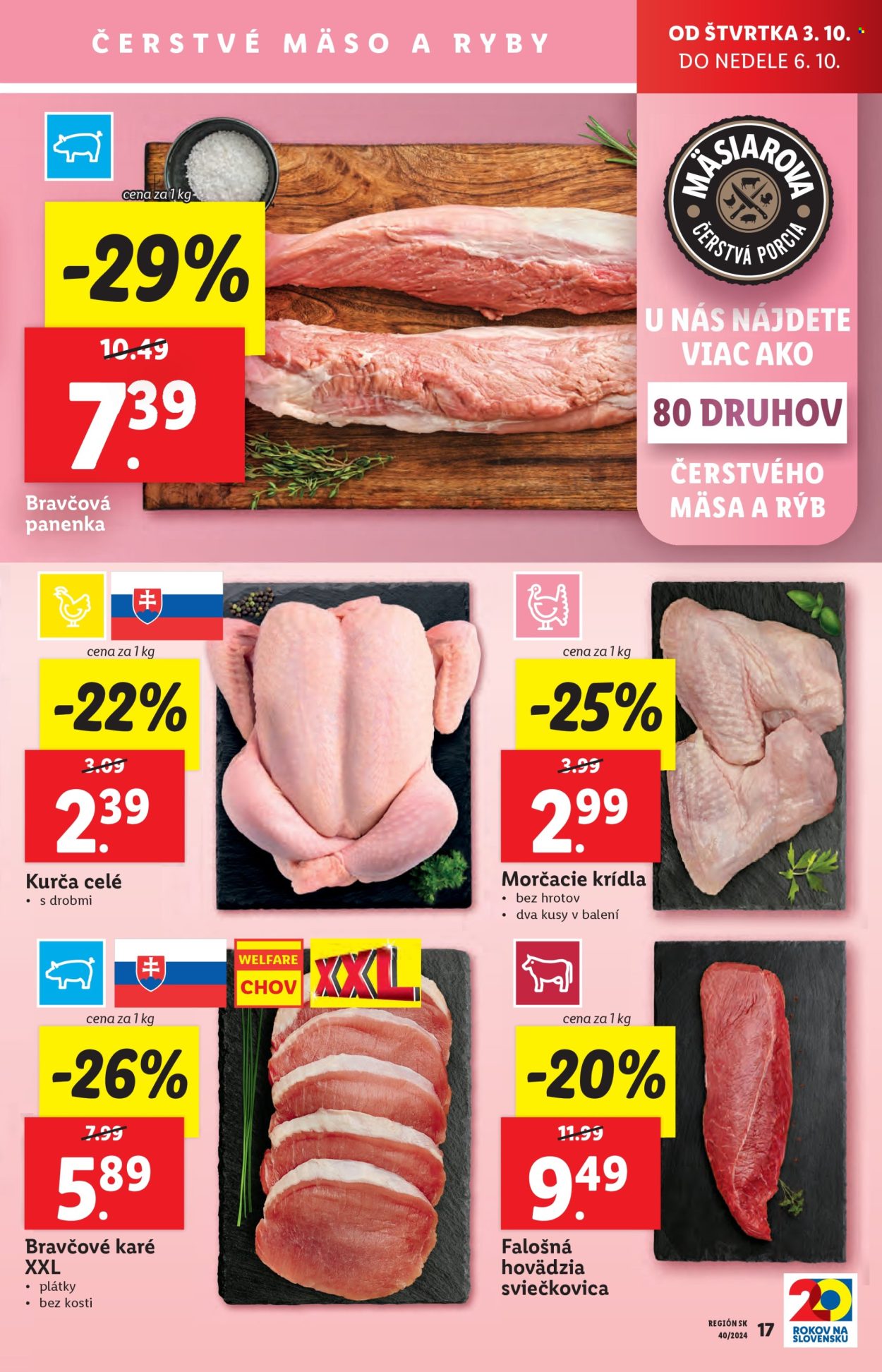 Leták Lidl - 3.10.2024 - 6.10.2024. Strana 23