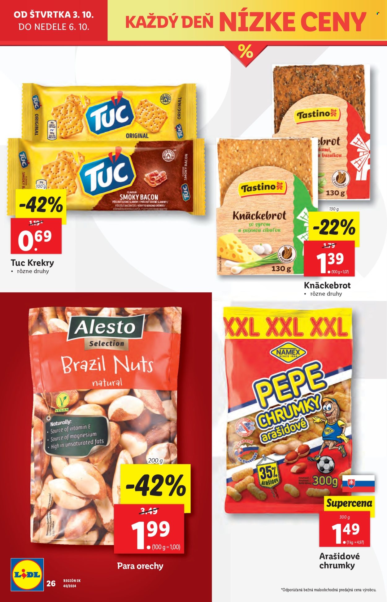 Leták Lidl - 3.10.2024 - 6.10.2024. Strana 34