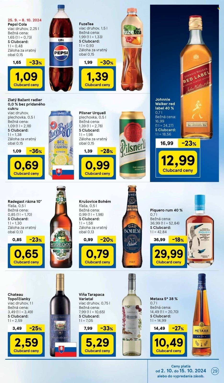 Leták TESCO - 2.10.2024 - 8.10.2024. Strana 29