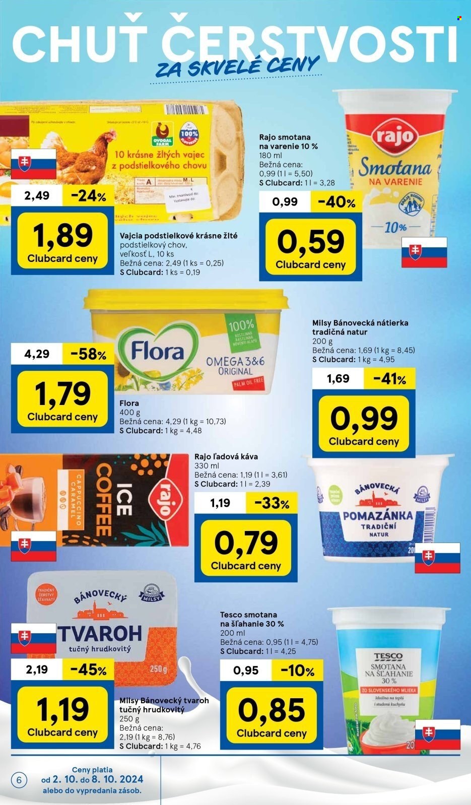 Leták TESCO supermarket - 2.10.2024 - 8.10.2024. Strana 6