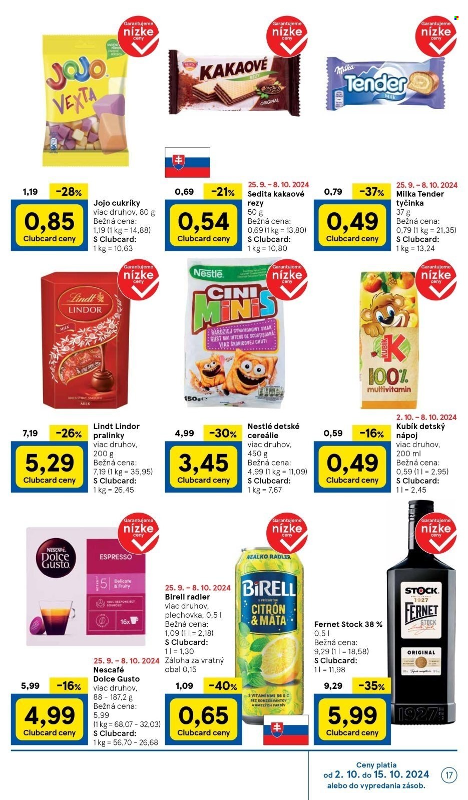Leták TESCO supermarket - 2.10.2024 - 8.10.2024. Strana 17