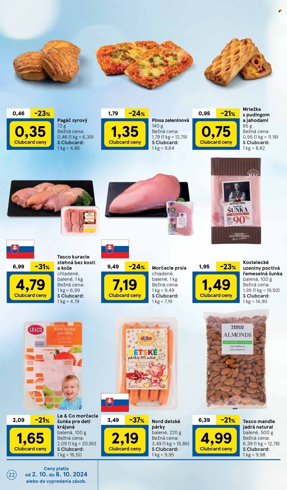 Leták TESCO supermarket - 2.10.2024 - 8.10.2024. Strana 22