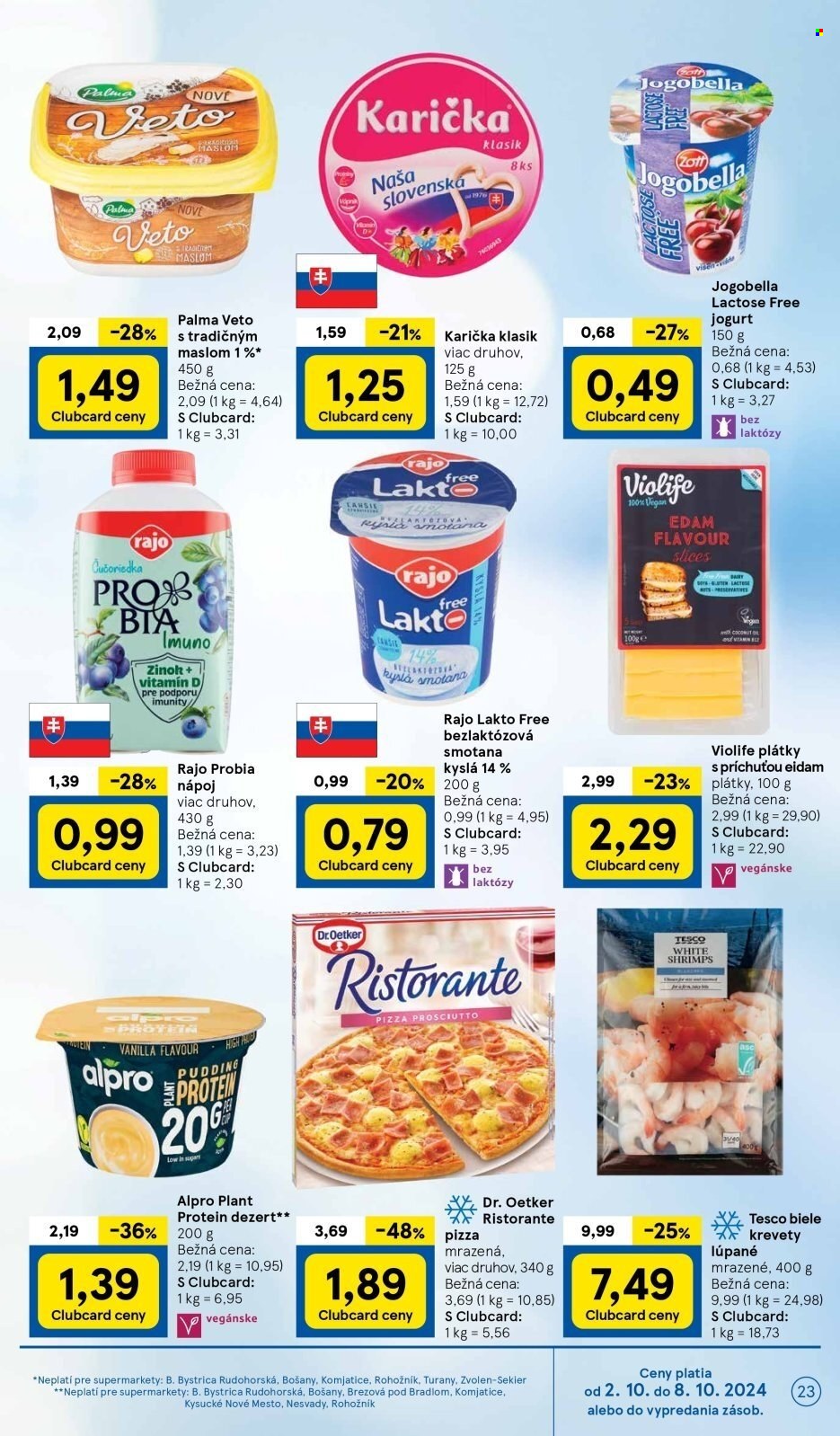 Leták TESCO supermarket - 2.10.2024 - 8.10.2024. Strana 23