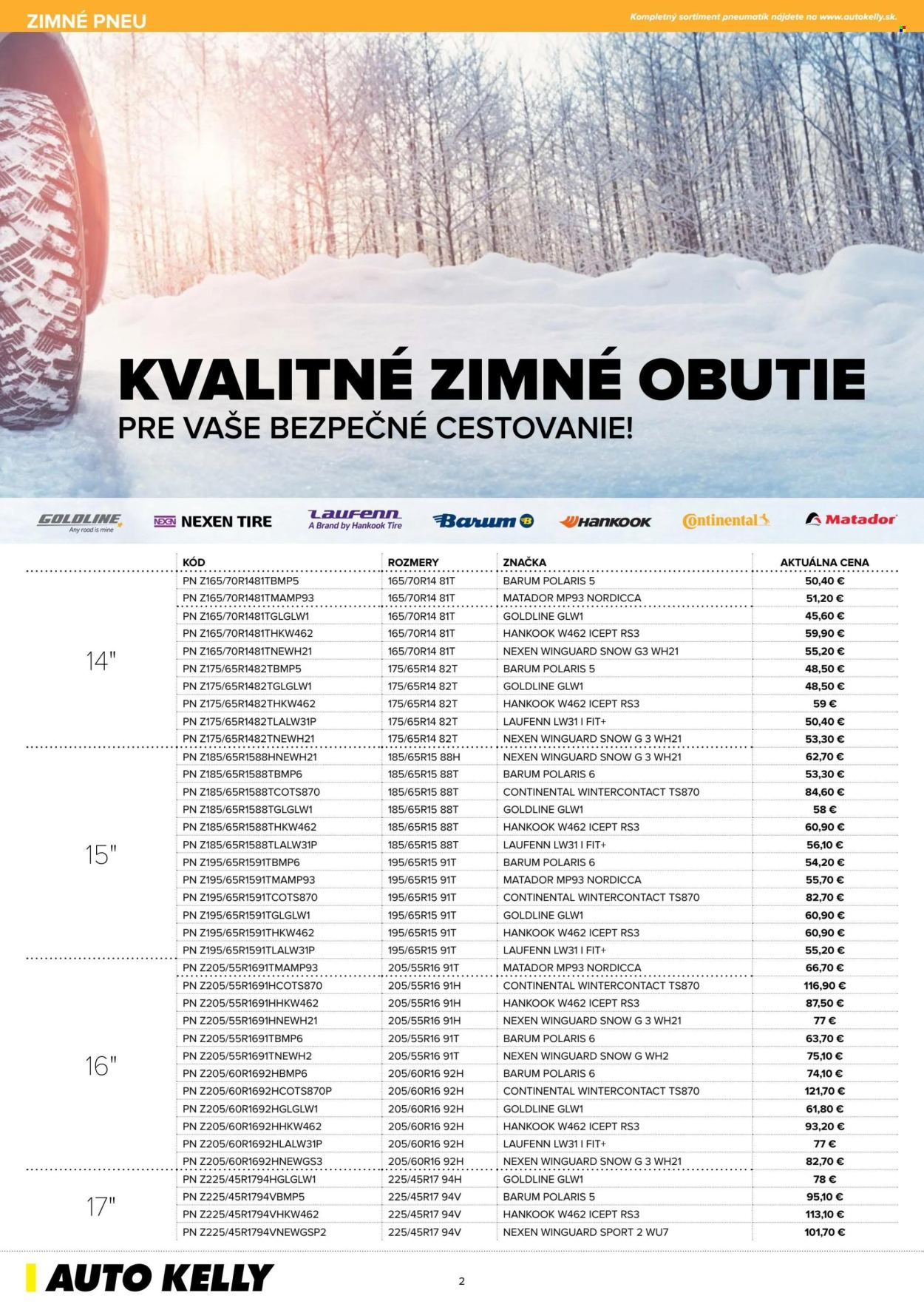 Leták Auto Kelly - 1.10.2024 - 4.11.2024. Strana 2