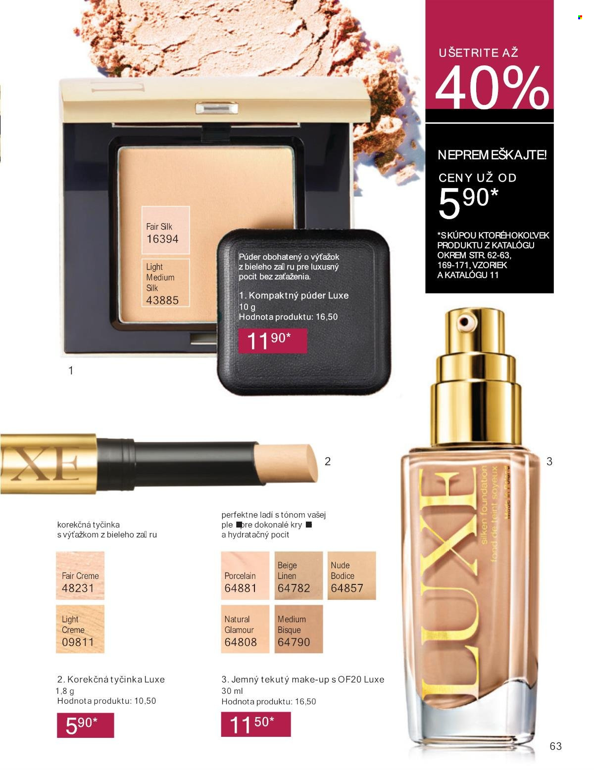 Leták Avon - 1.10.2024 - 31.10.2024. Strana 63