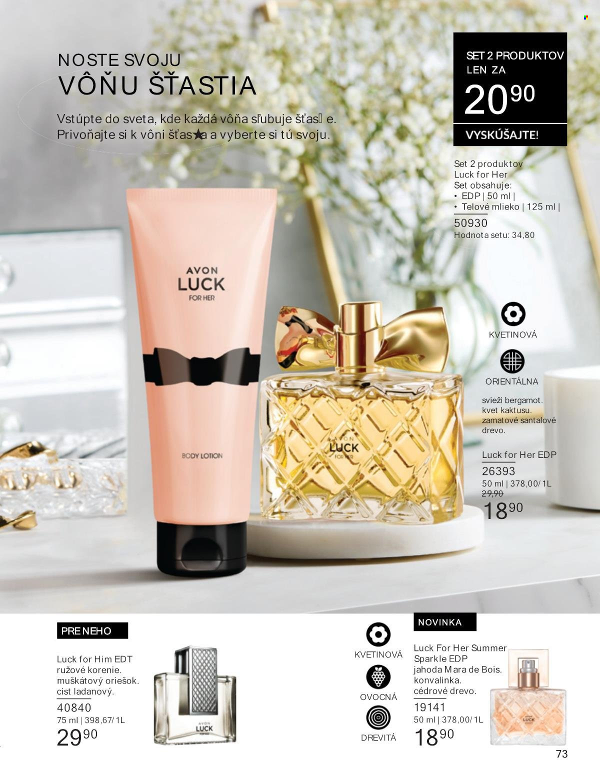 Leták Avon - 1.10.2024 - 31.10.2024. Strana 73
