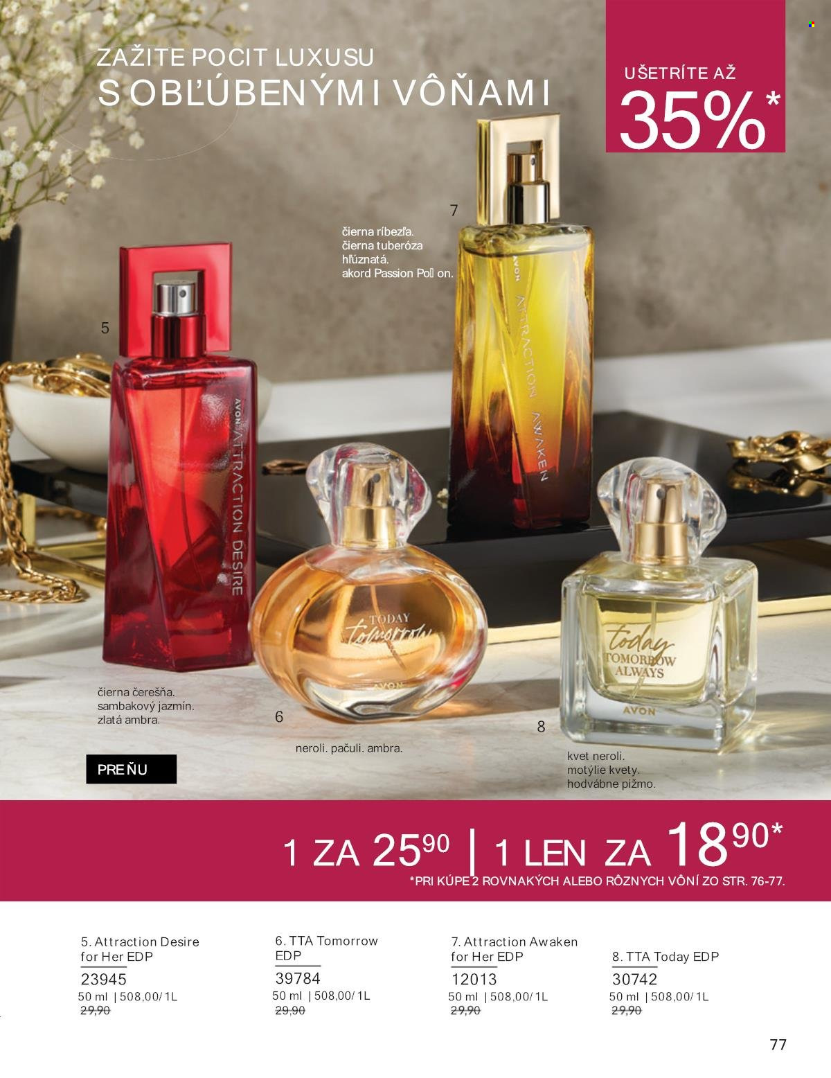 Leták Avon - 1.10.2024 - 31.10.2024. Strana 77