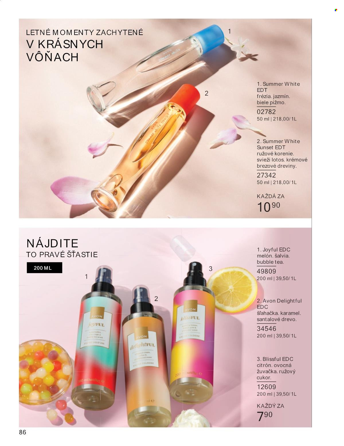 Leták Avon - 1.10.2024 - 31.10.2024. Strana 86