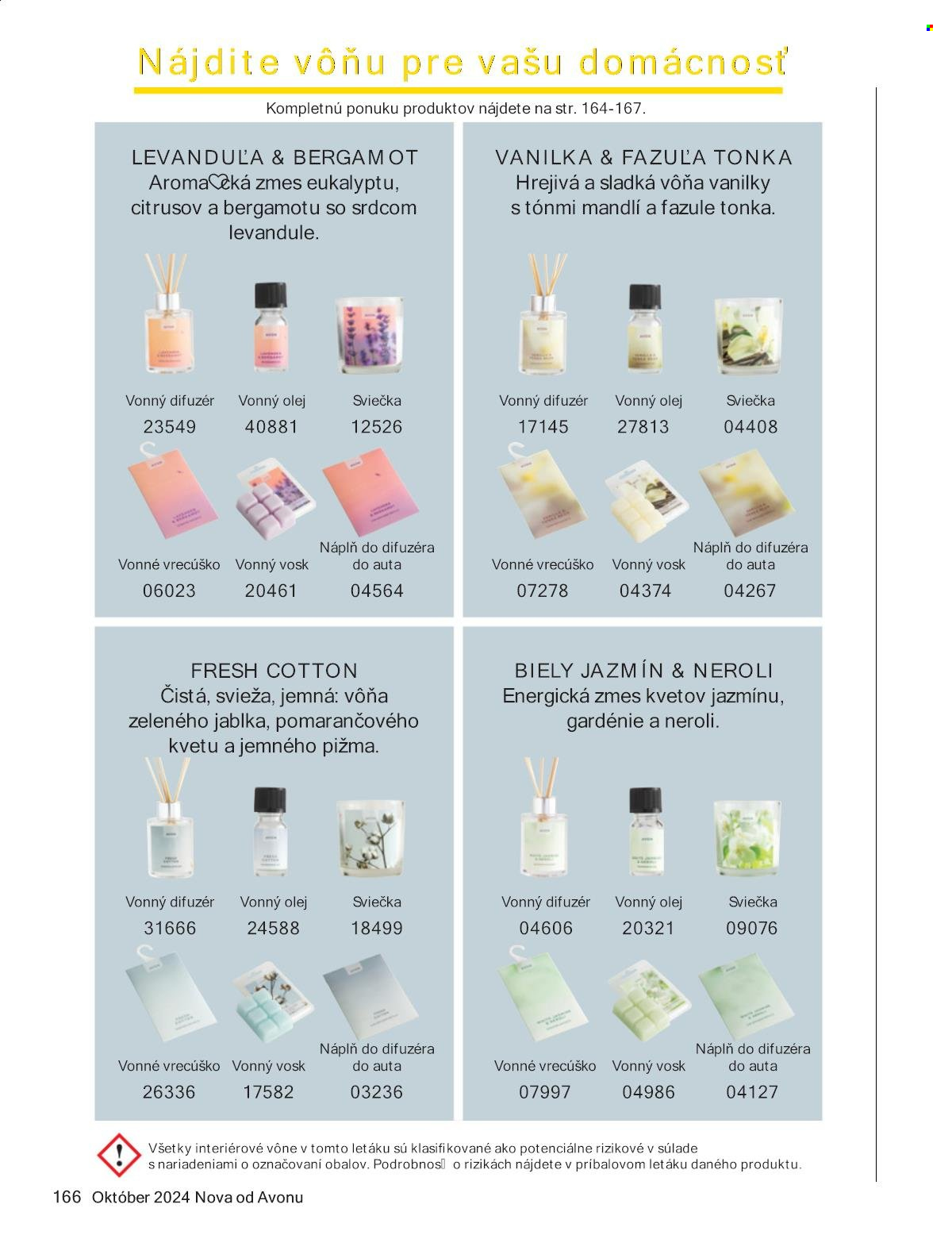 Leták Avon - 1.10.2024 - 31.10.2024. Strana 166