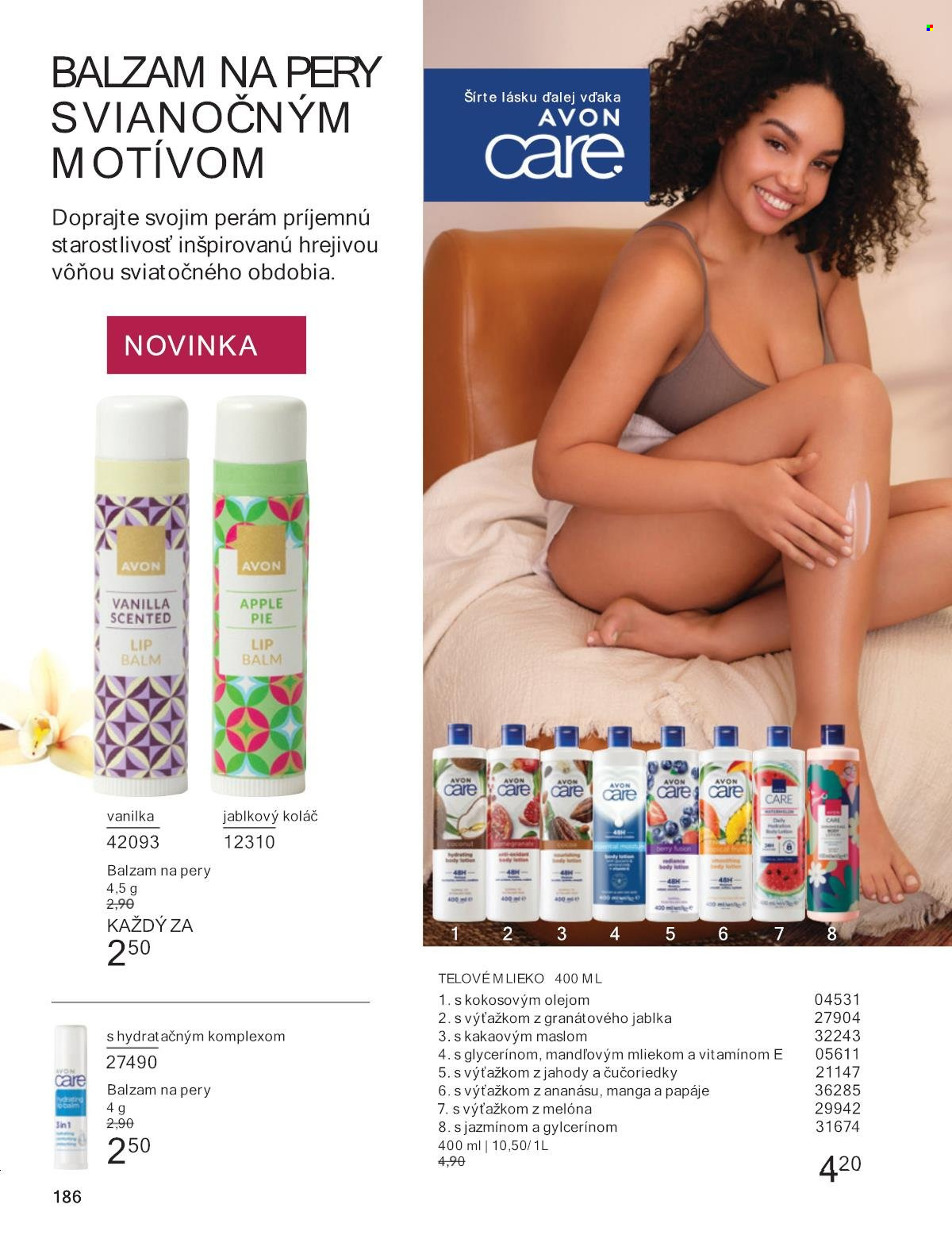 Leták Avon - 1.10.2024 - 31.10.2024. Strana 186