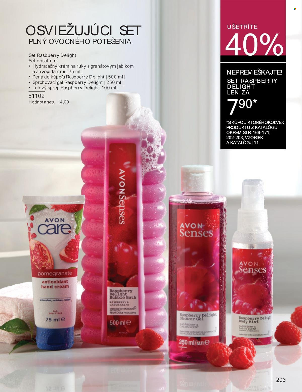 Leták Avon - 1.10.2024 - 31.10.2024. Strana 203
