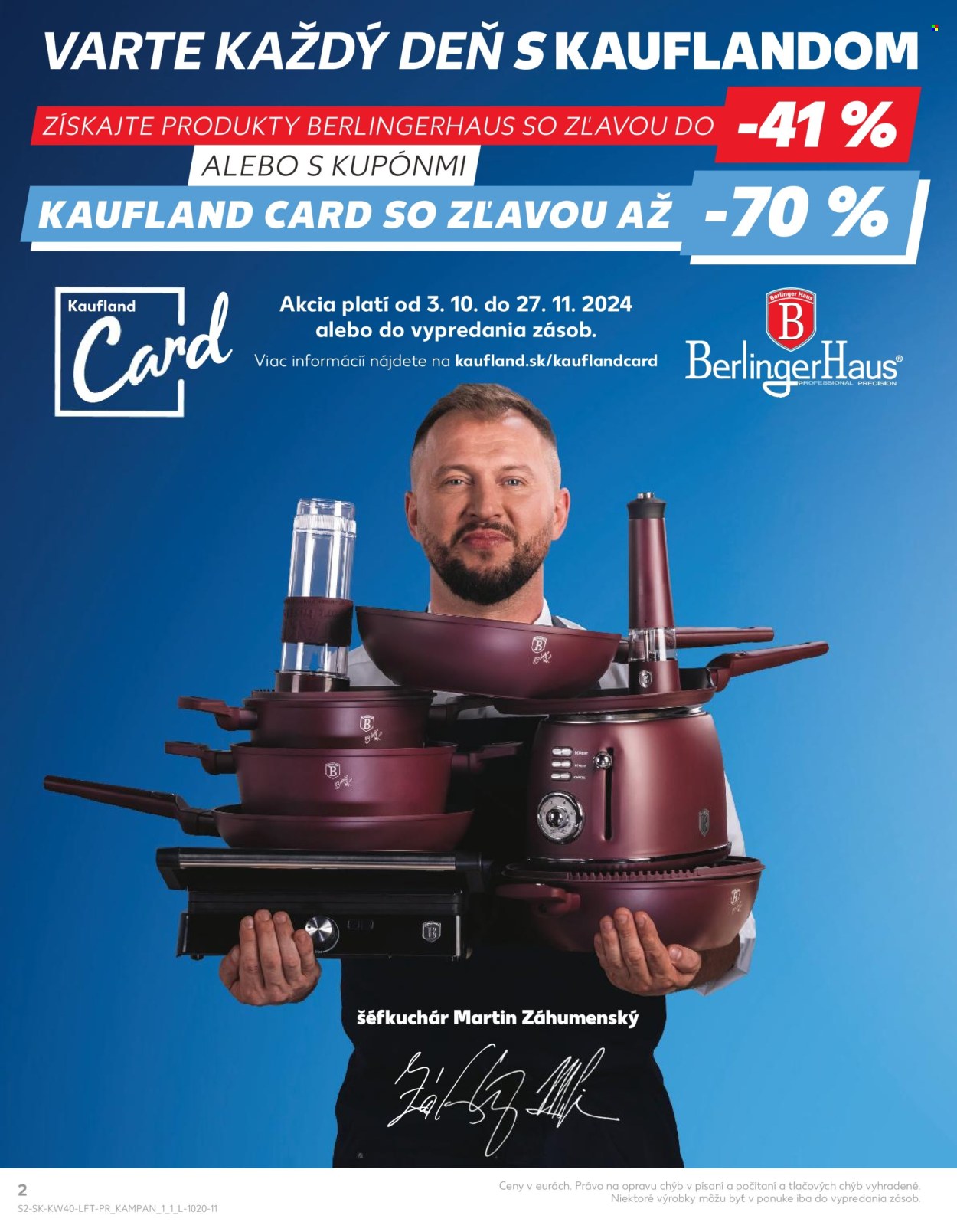 Leták Kaufland - 3.10.2024 - 9.10.2024. Strana 2