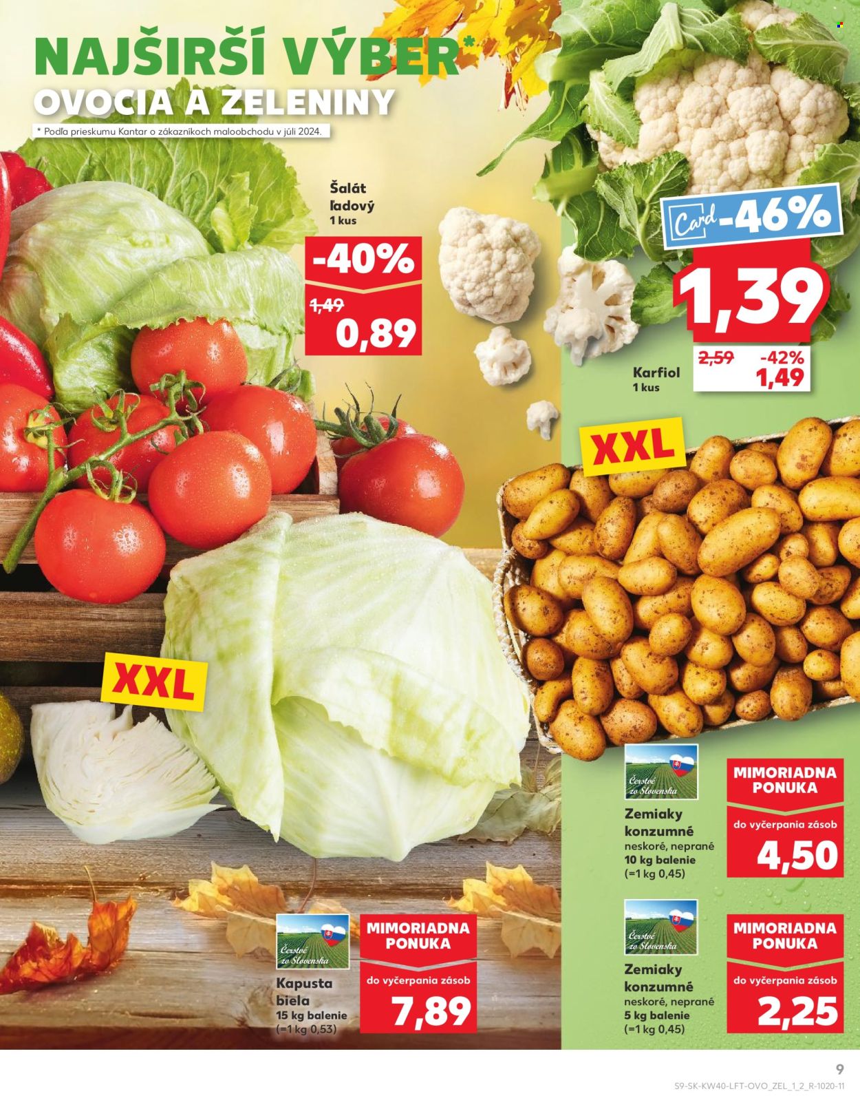 Leták Kaufland - 3.10.2024 - 9.10.2024. Strana 9