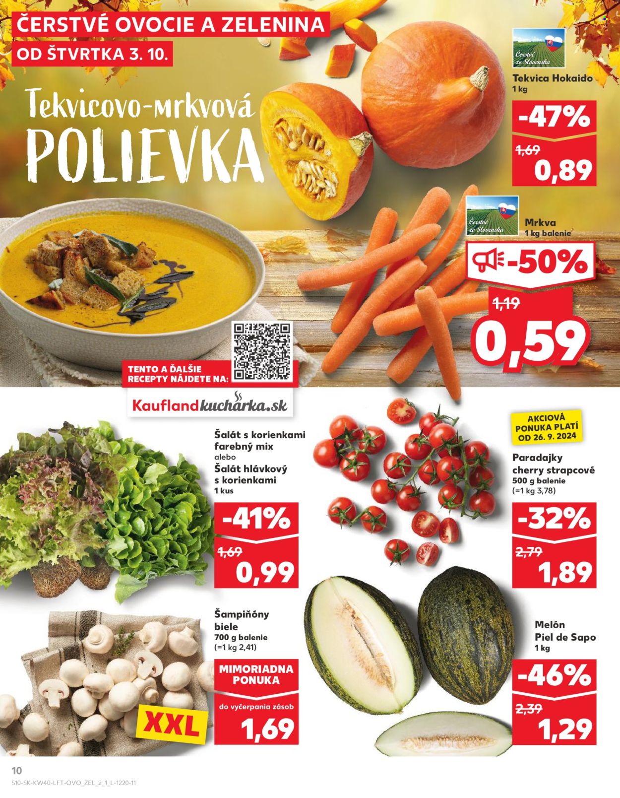 Leták Kaufland - 3.10.2024 - 9.10.2024. Strana 10