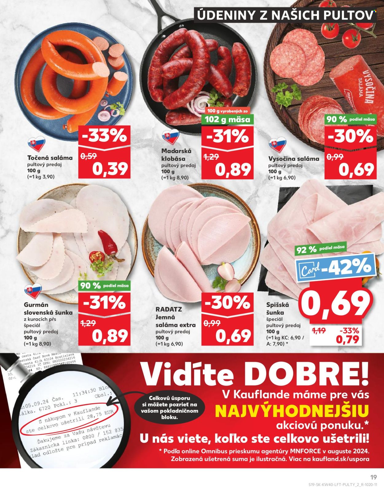 Leták Kaufland - 3.10.2024 - 9.10.2024. Strana 19