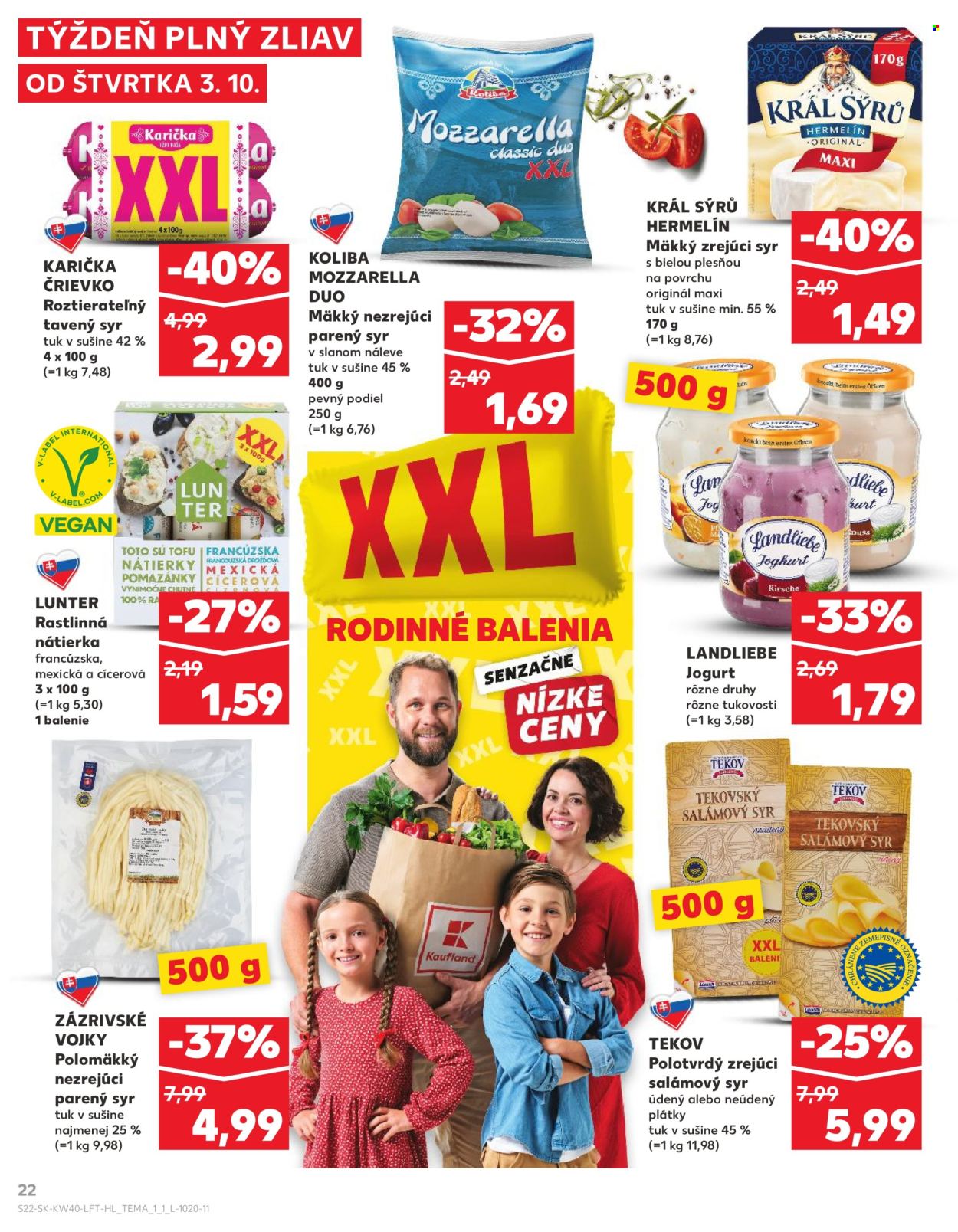 Leták Kaufland - 3.10.2024 - 9.10.2024. Strana 22