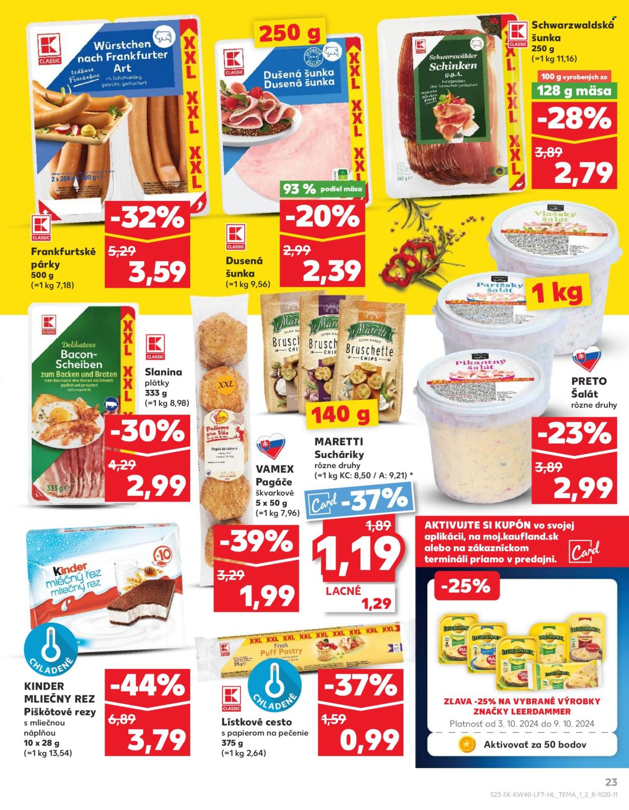 Leták Kaufland - 3.10.2024 - 9.10.2024. Strana 23