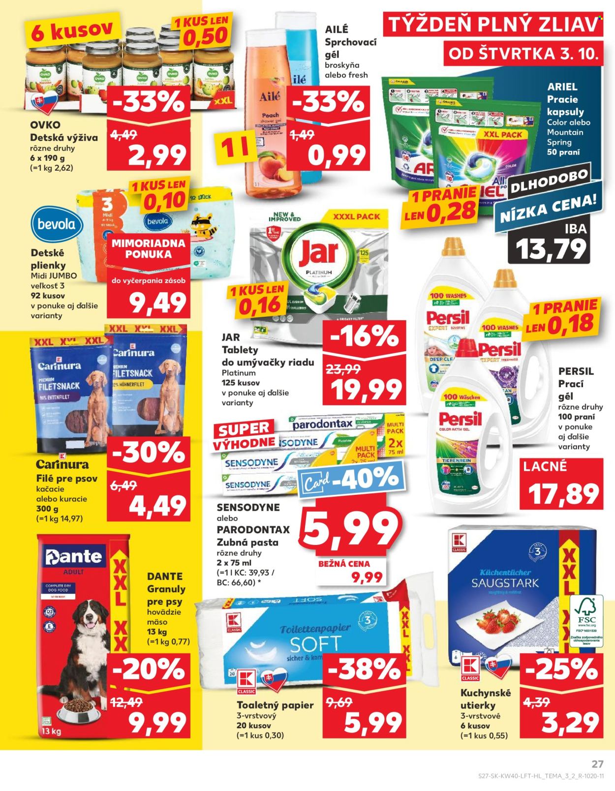 Leták Kaufland - 3.10.2024 - 9.10.2024. Strana 27
