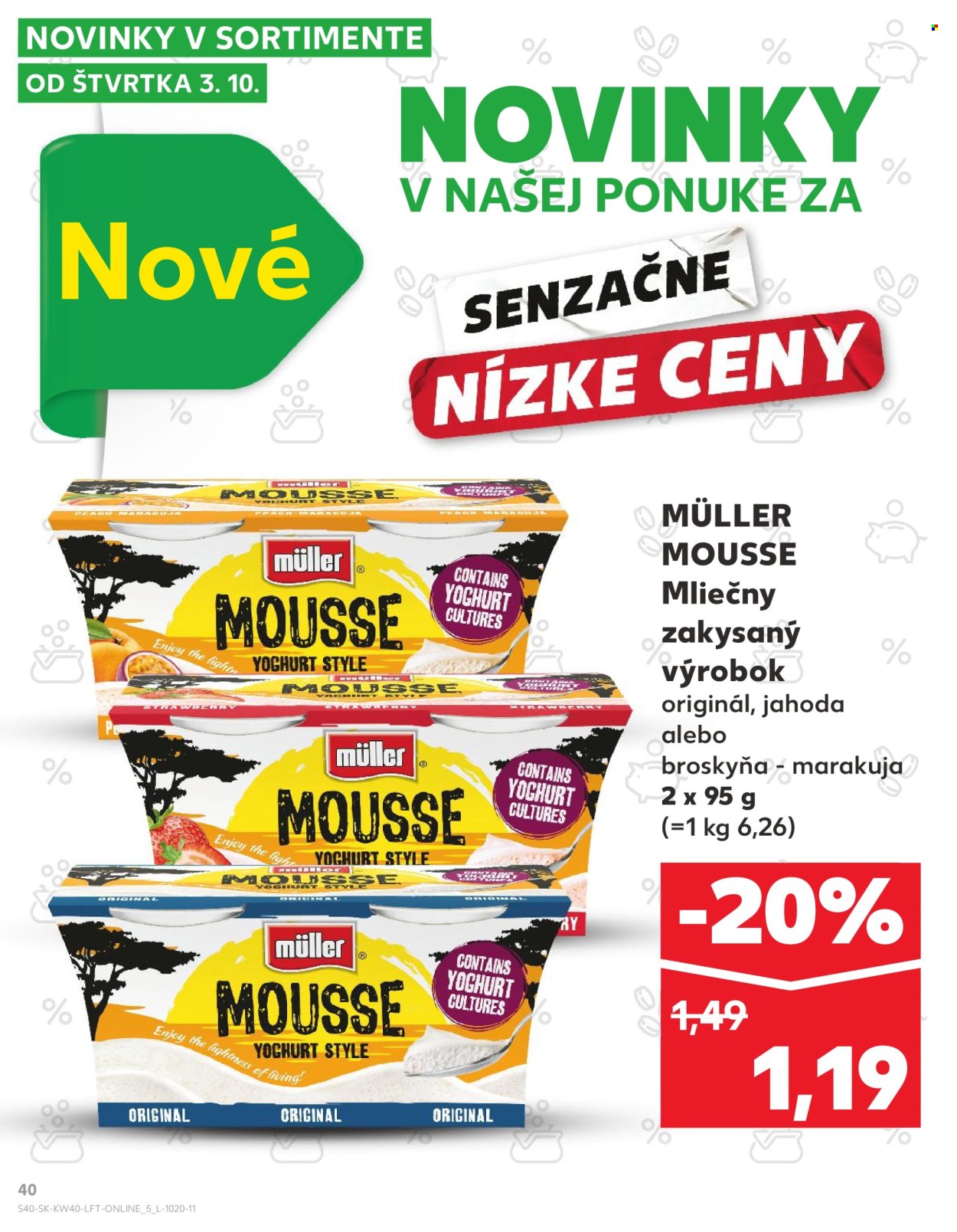 Leták Kaufland - 3.10.2024 - 9.10.2024. Strana 40