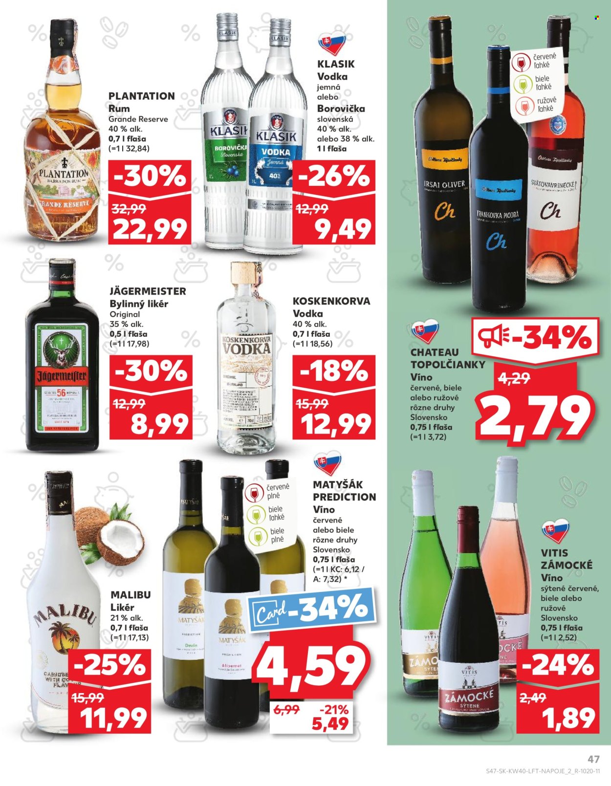 Leták Kaufland - 3.10.2024 - 9.10.2024. Strana 47