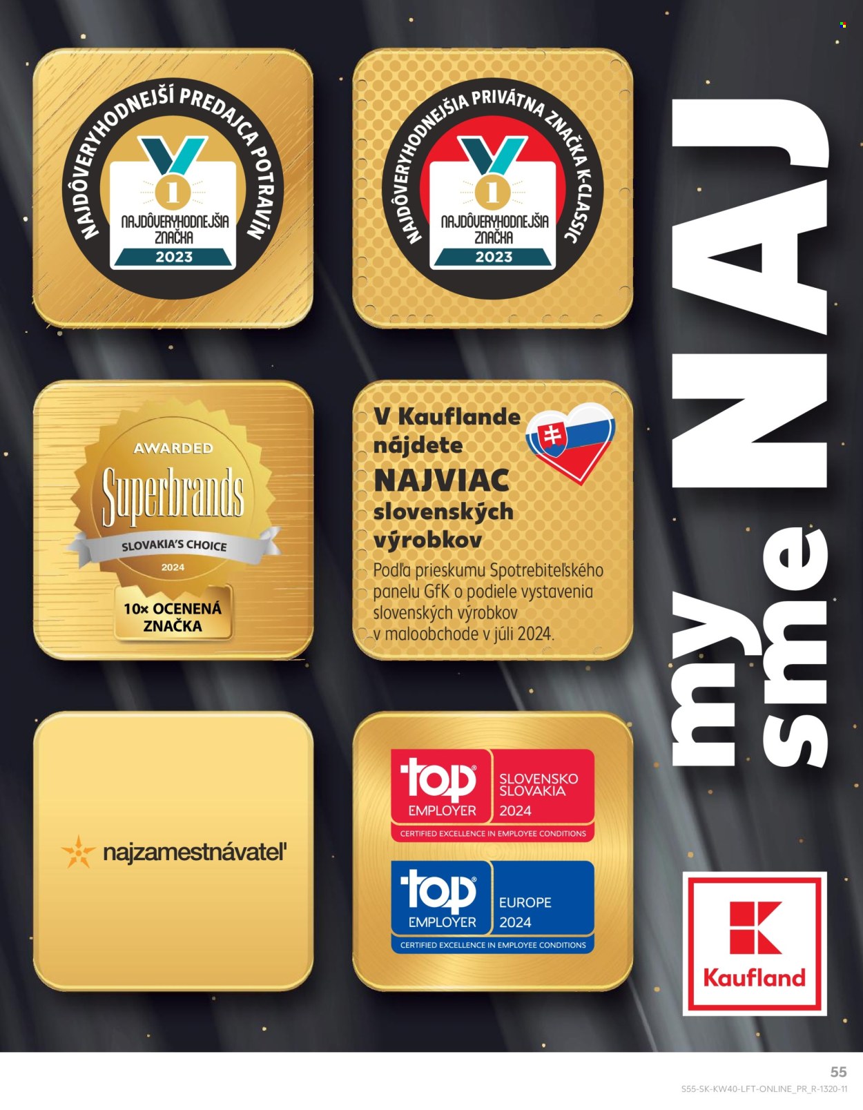 Leták Kaufland - 3.10.2024 - 9.10.2024. Strana 55
