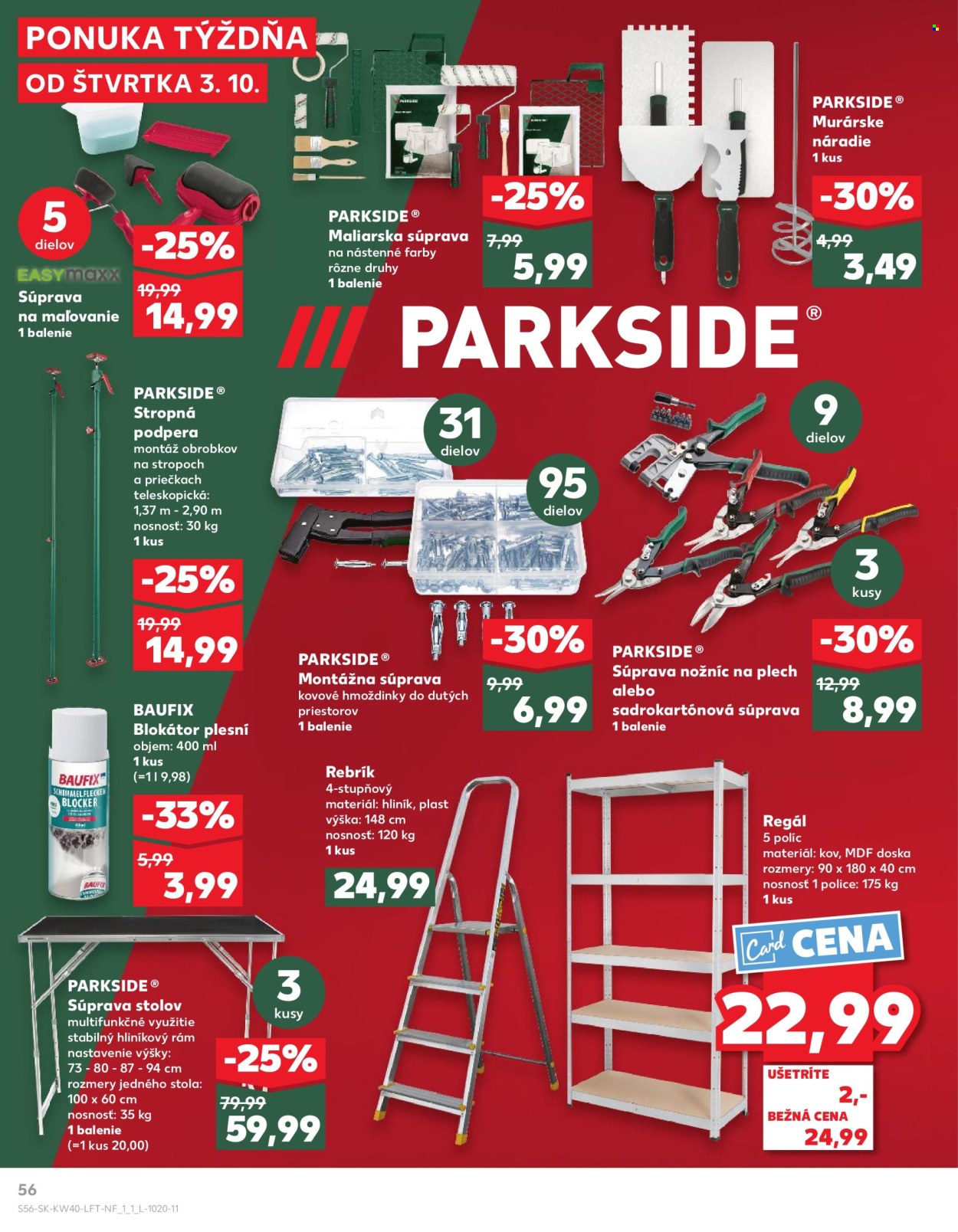 Leták Kaufland - 3.10.2024 - 9.10.2024. Strana 56