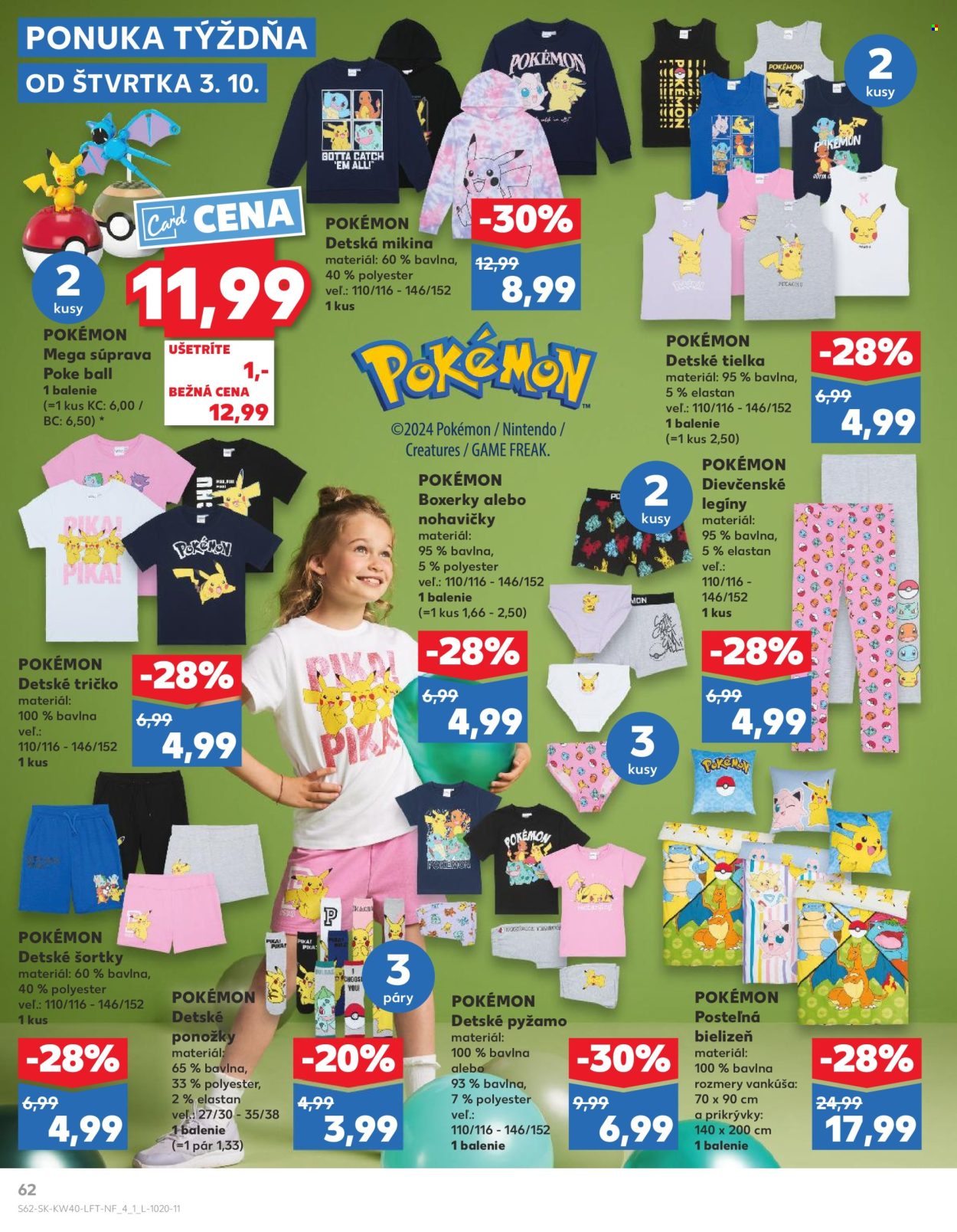 Leták Kaufland - 3.10.2024 - 9.10.2024. Strana 62