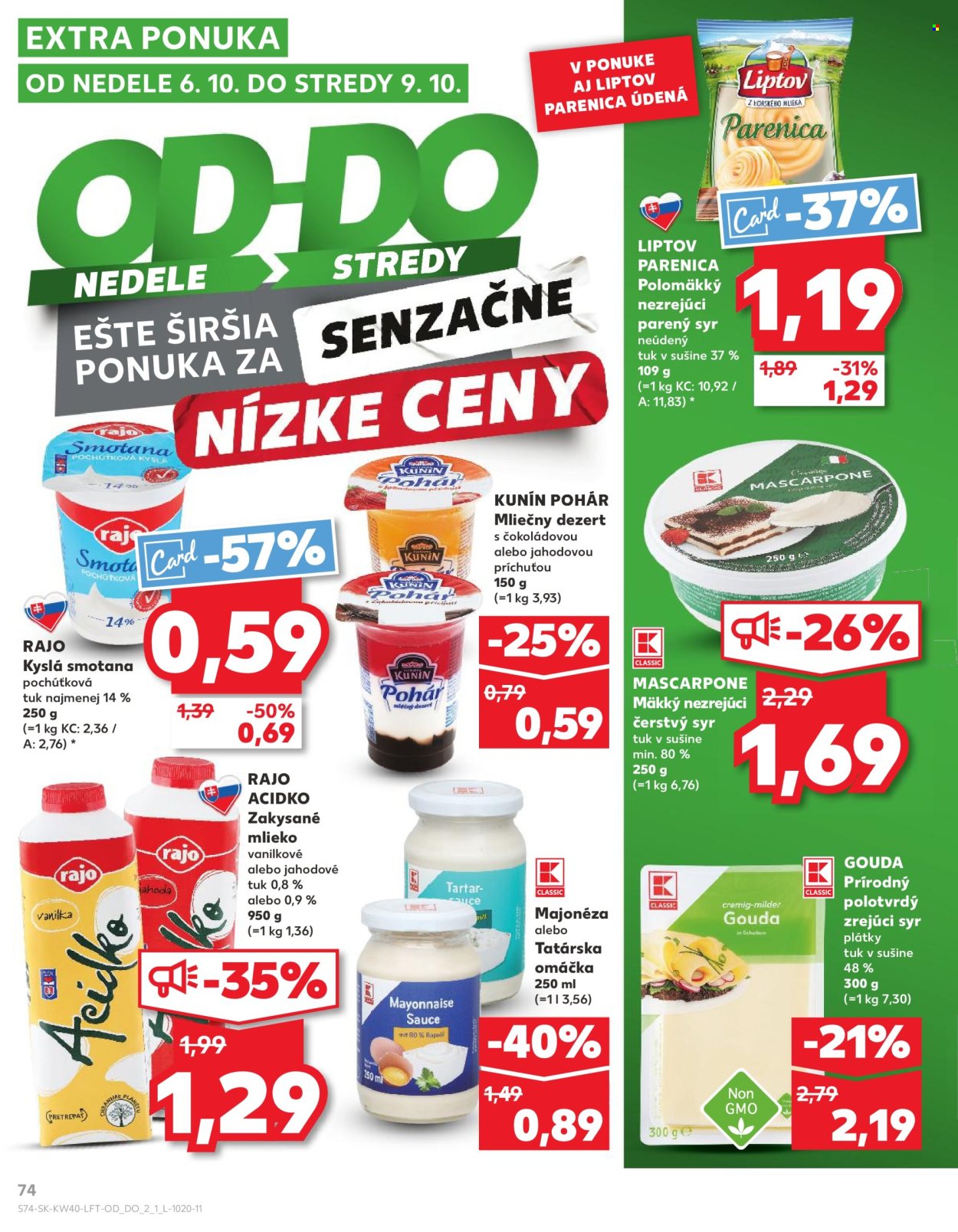 Leták Kaufland - 3.10.2024 - 9.10.2024. Strana 74