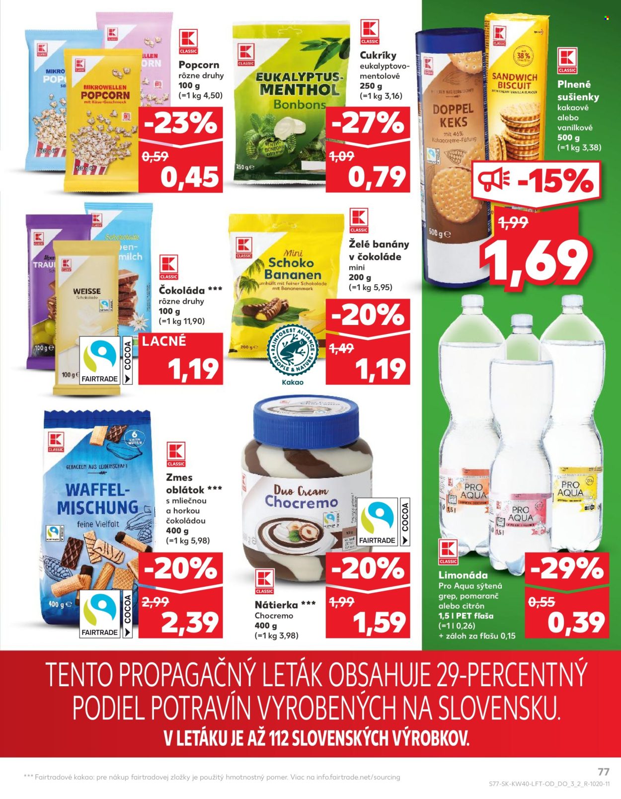 Leták Kaufland - 3.10.2024 - 9.10.2024. Strana 77