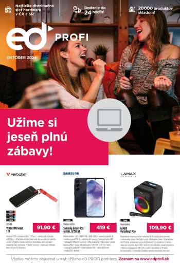 Leták eD PROFI - 1.10.2024 - 31.10.2024.