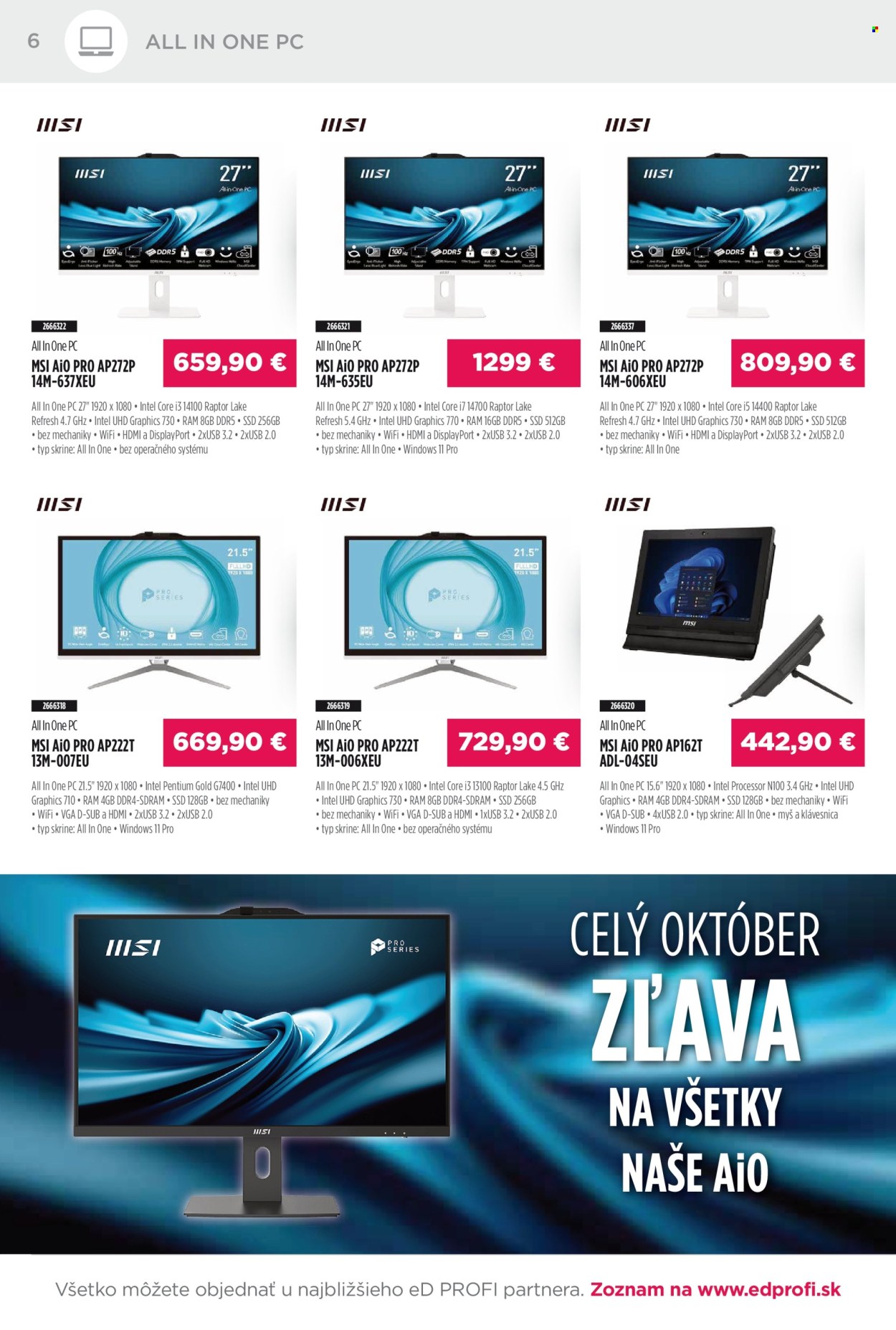 Leták eD PROFI - 1.10.2024 - 31.10.2024. Strana 6